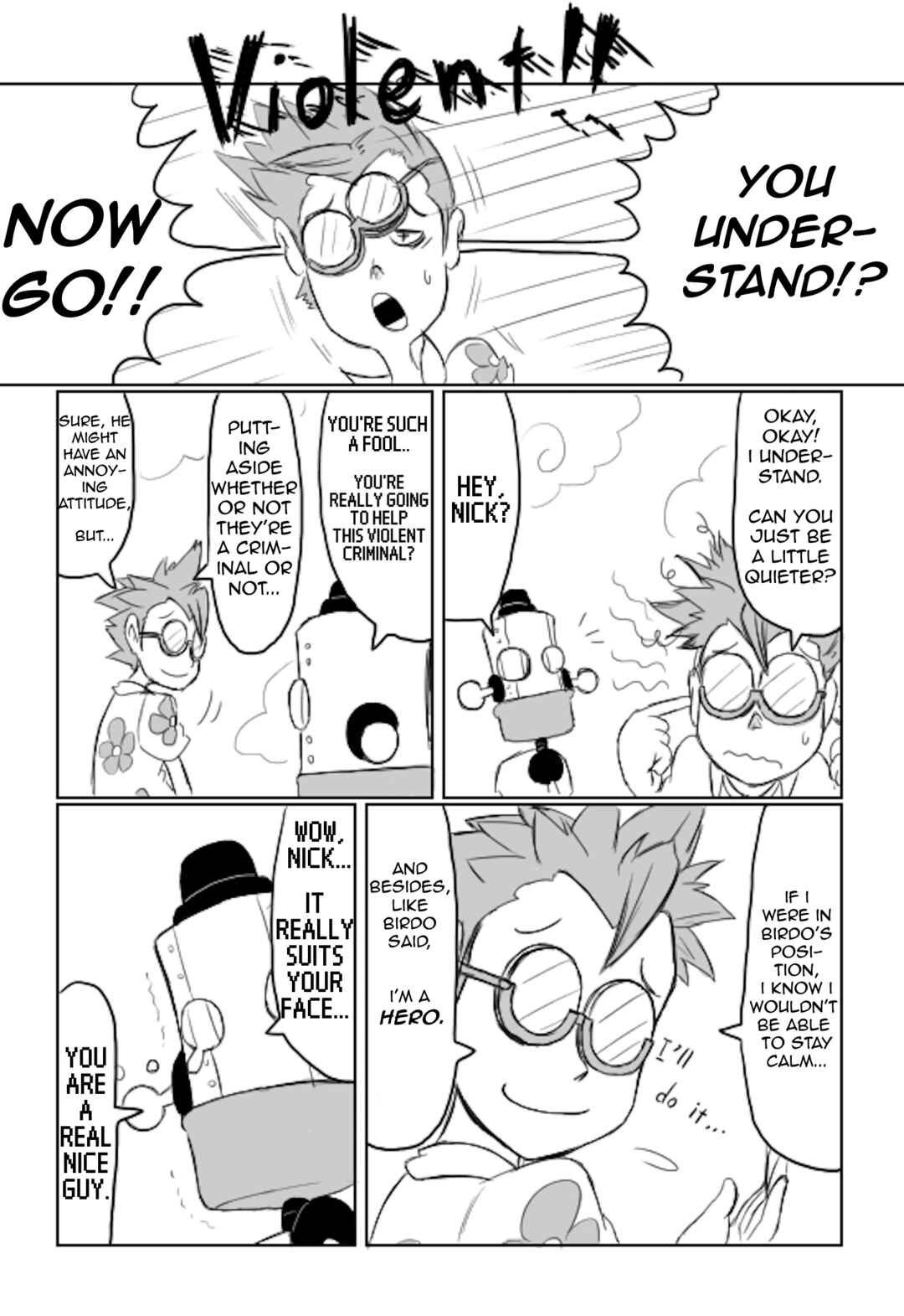 Page 15 Chapter 3 Amazing Captain Rainbow