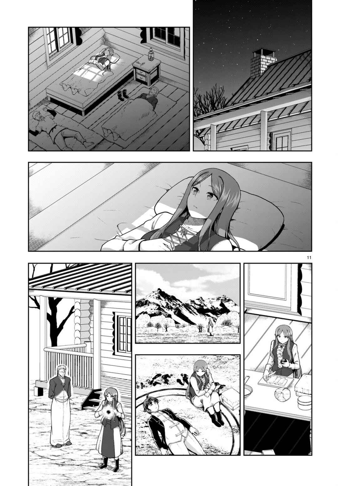Page 11 Chapter 72 Botsuraku Yotei Nanode, Kajishokunin wo Mezasu