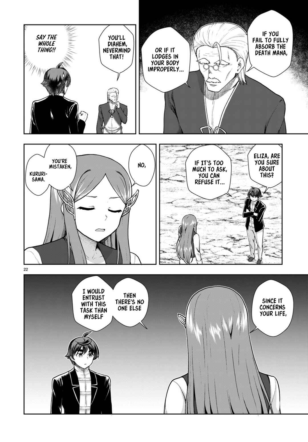 Page 22 Chapter 72 Botsuraku Yotei Nanode, Kajishokunin wo Mezasu
