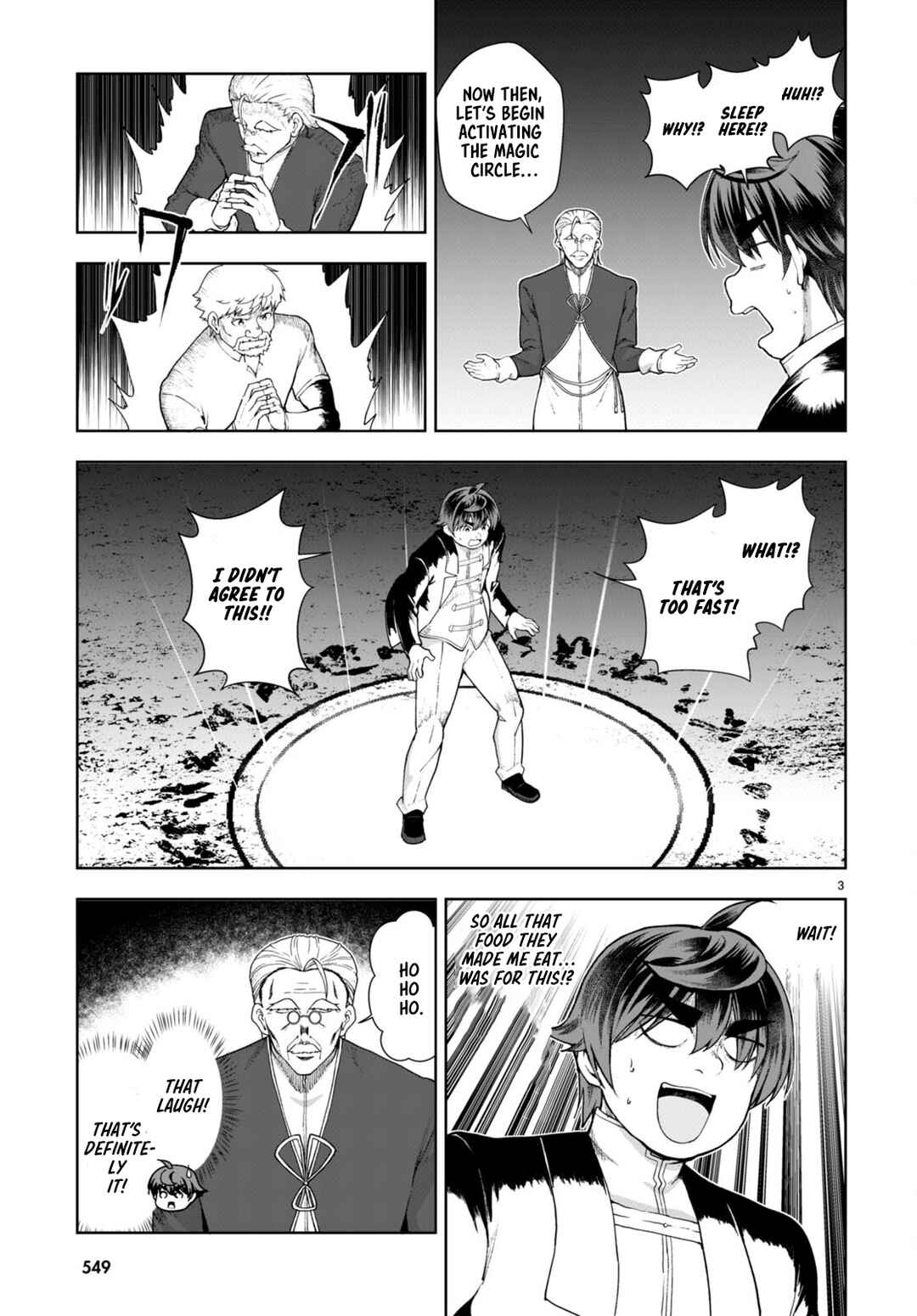 Page 3 Chapter 72 Botsuraku Yotei Nanode, Kajishokunin wo Mezasu