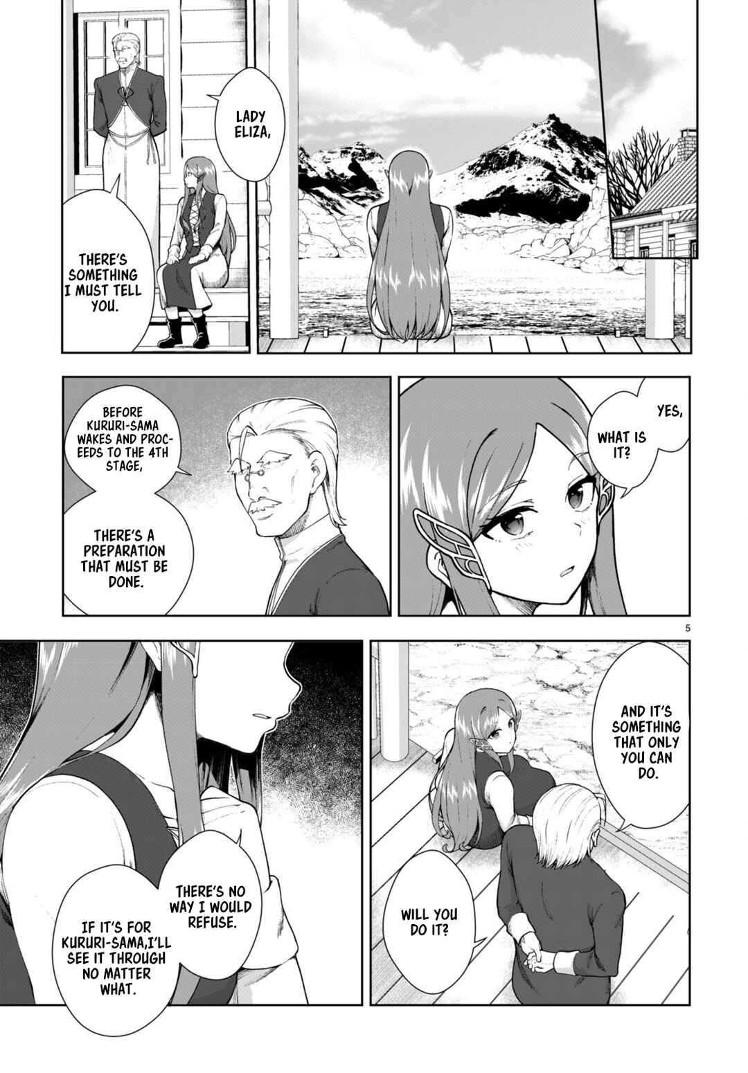 Page 5 Chapter 72 Botsuraku Yotei Nanode, Kajishokunin wo Mezasu