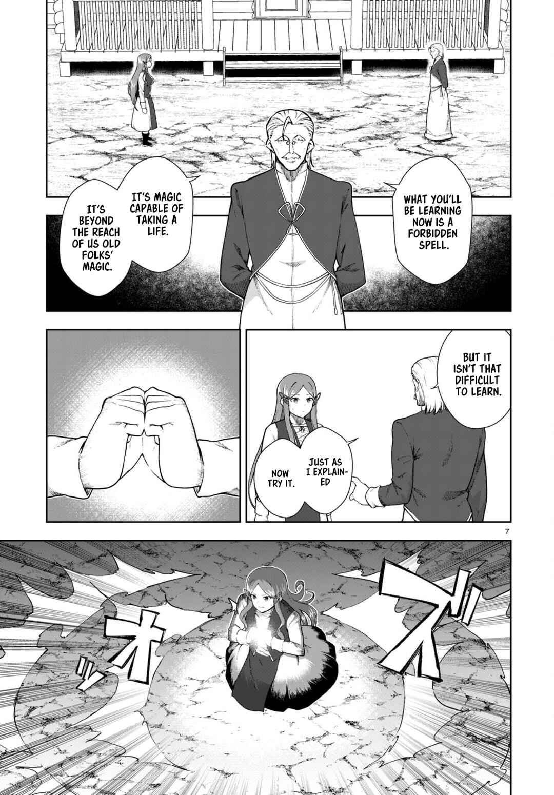 Page 7 Chapter 72 Botsuraku Yotei Nanode, Kajishokunin wo Mezasu