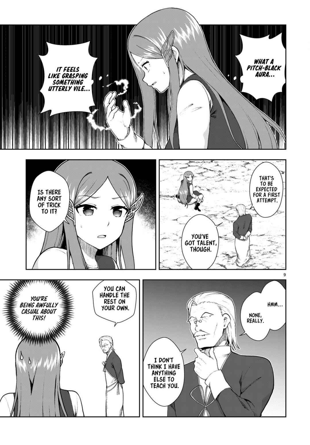 Page 9 Chapter 72 Botsuraku Yotei Nanode, Kajishokunin wo Mezasu