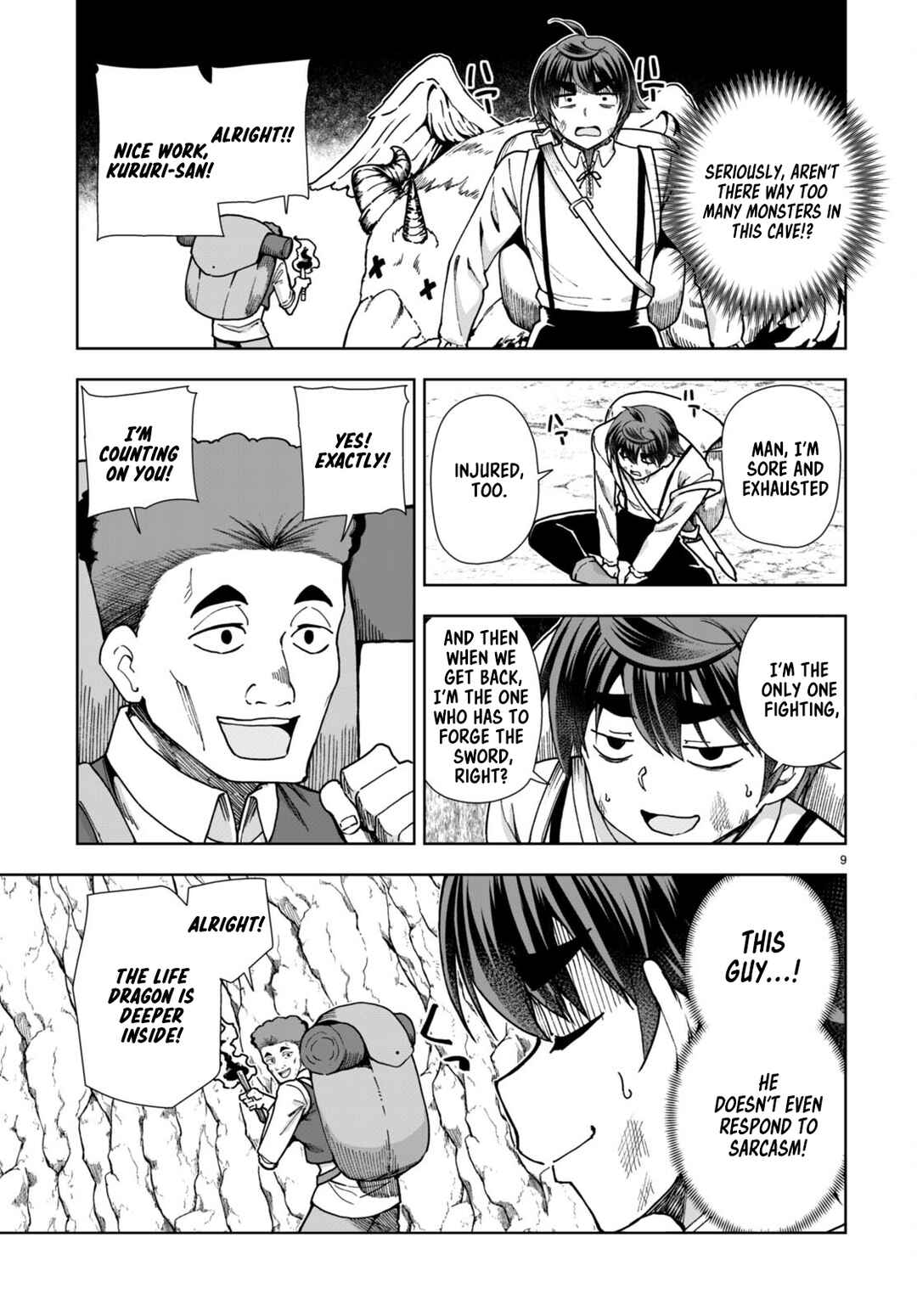 Page 11 Chapter 84 Botsuraku Yotei Nanode, Kajishokunin wo Mezasu