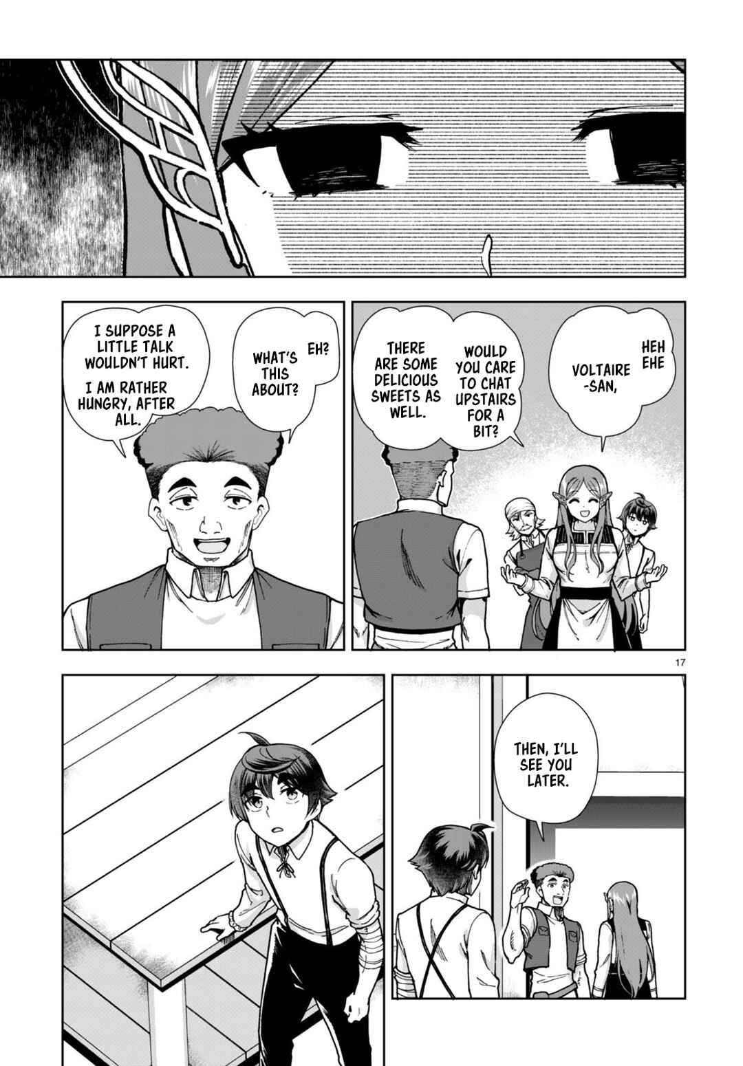 Page 19 Chapter 84 Botsuraku Yotei Nanode, Kajishokunin wo Mezasu