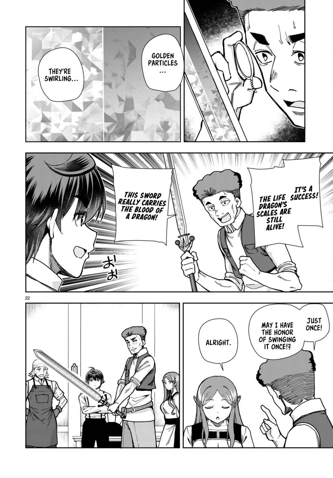 Page 24 Chapter 84 Botsuraku Yotei Nanode, Kajishokunin wo Mezasu