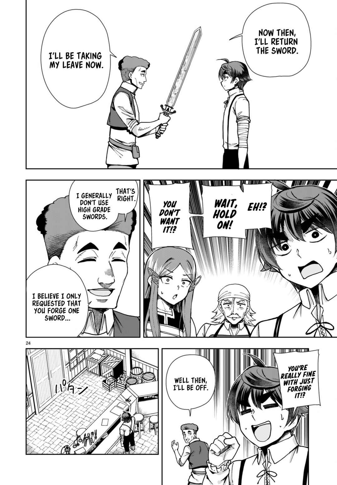 Page 26 Chapter 84 Botsuraku Yotei Nanode, Kajishokunin wo Mezasu