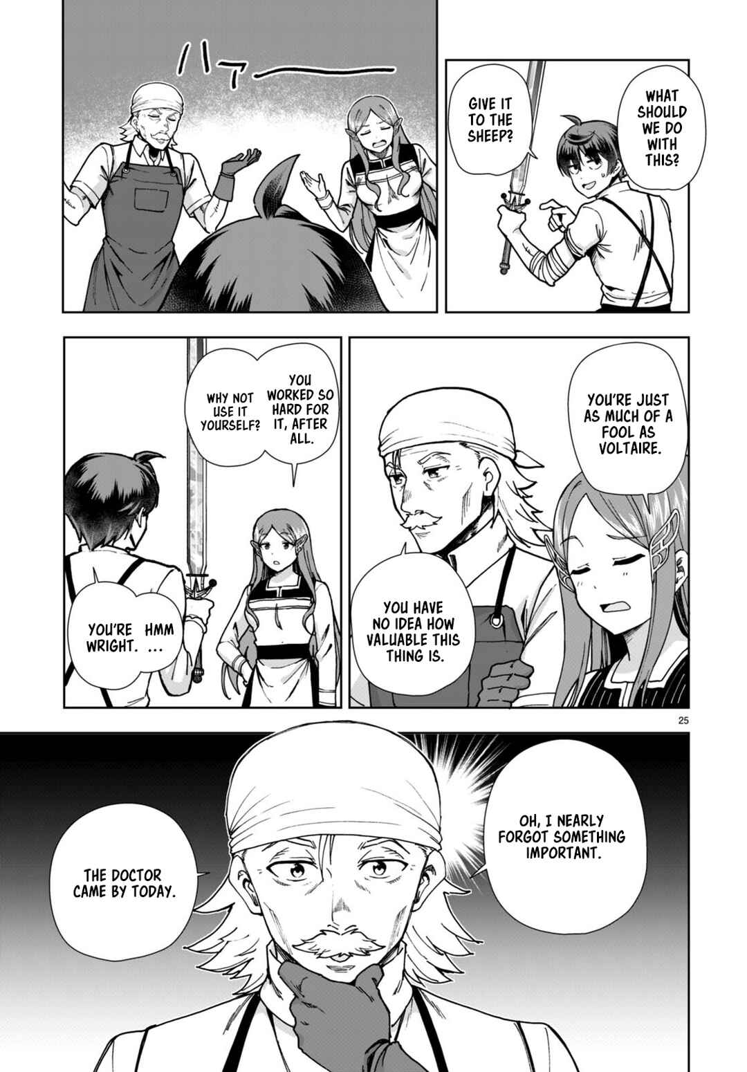 Page 27 Chapter 84 Botsuraku Yotei Nanode, Kajishokunin wo Mezasu