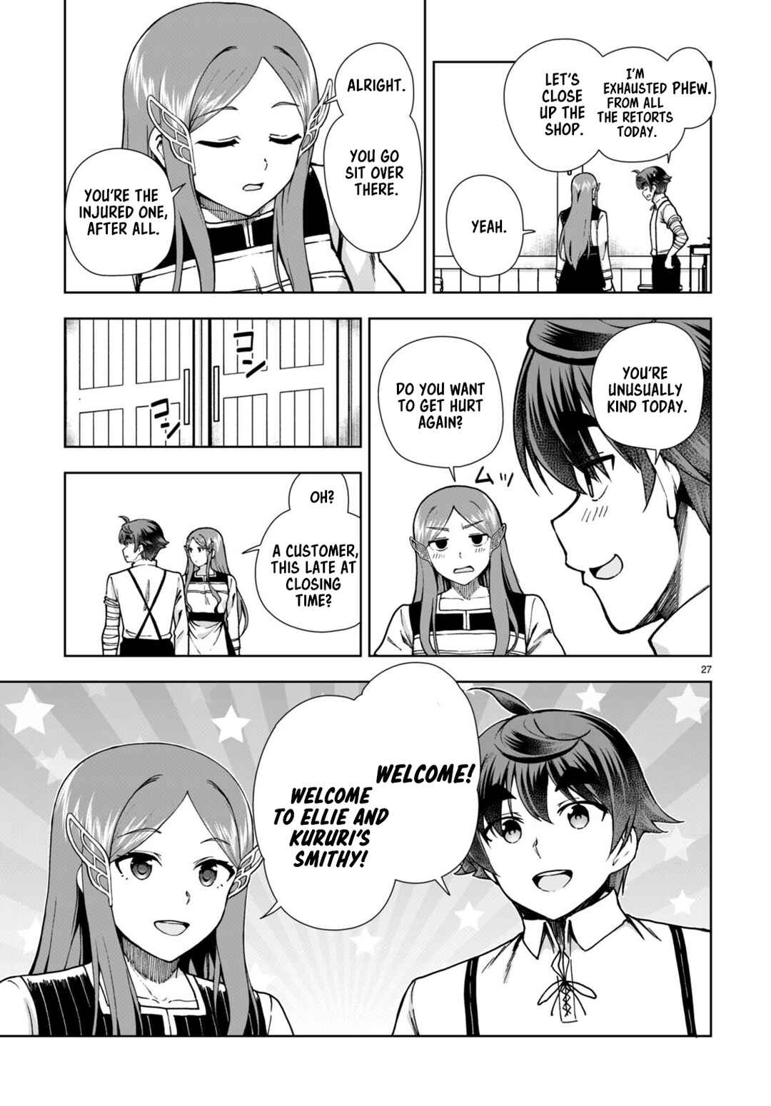 Page 29 Chapter 84 Botsuraku Yotei Nanode, Kajishokunin wo Mezasu