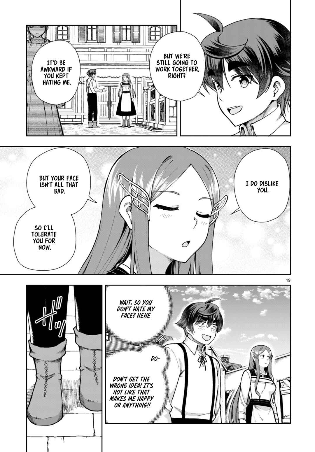Page 19 Chapter 79 Botsuraku Yotei Nanode, Kajishokunin wo Mezasu