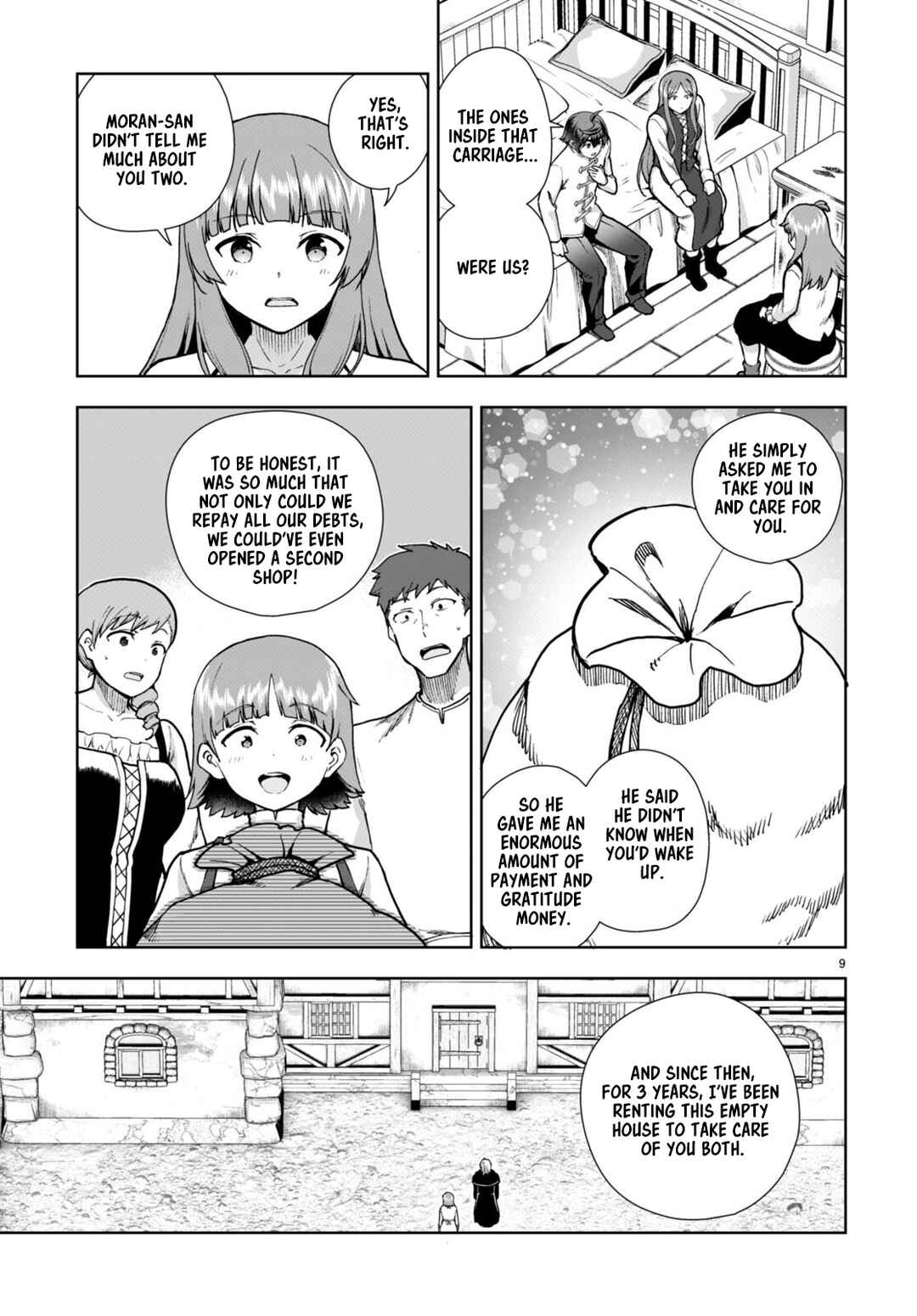 Page 9 Chapter 79 Botsuraku Yotei Nanode, Kajishokunin wo Mezasu