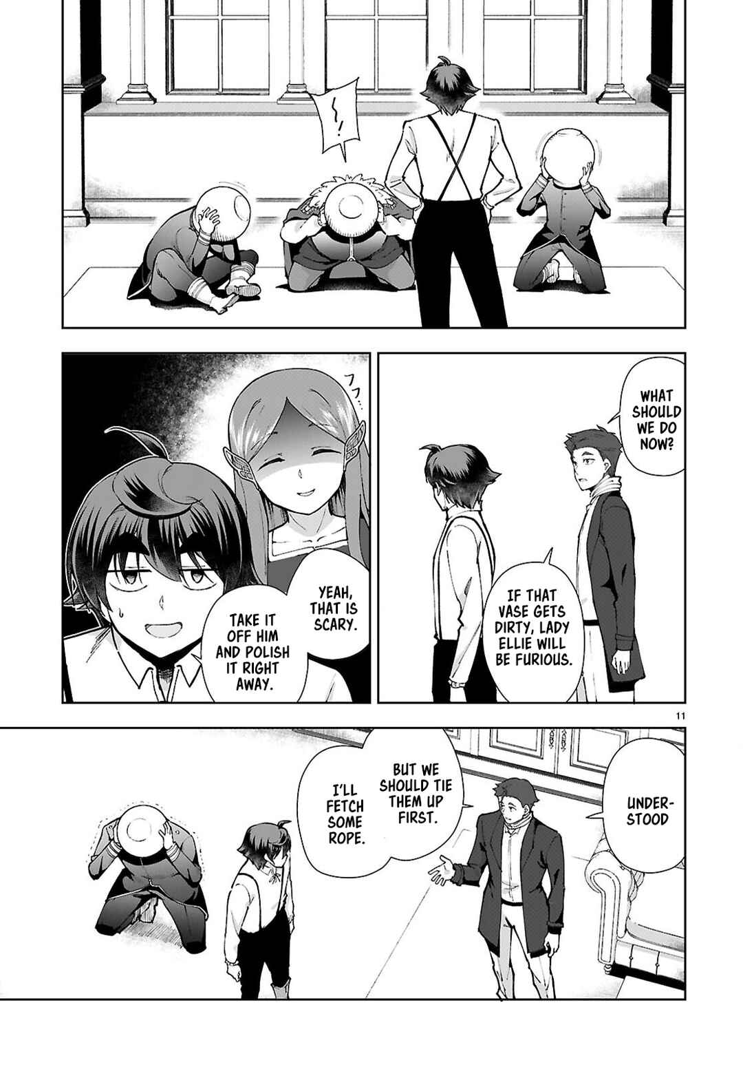 Page 11 Chapter 98 Botsuraku Yotei Nanode, Kajishokunin wo Mezasu