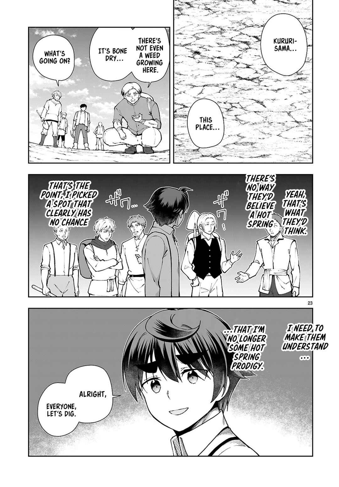 Page 23 Chapter 98 Botsuraku Yotei Nanode, Kajishokunin wo Mezasu