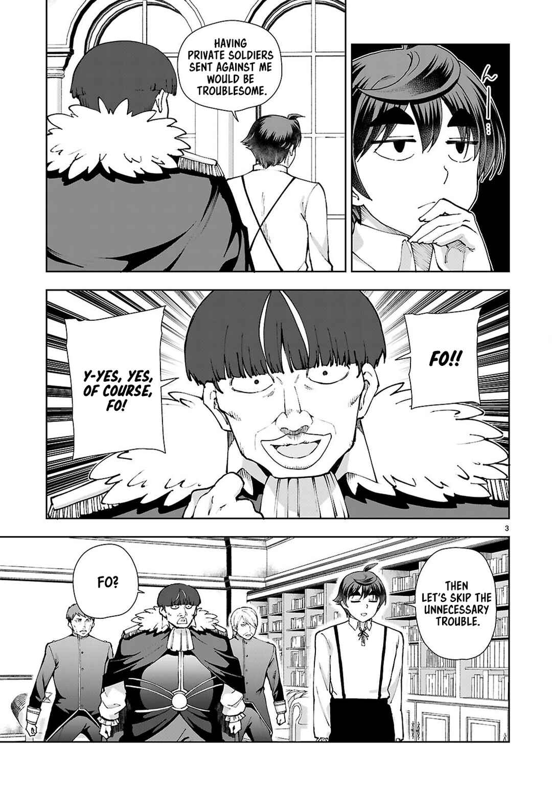 Page 3 Chapter 98 Botsuraku Yotei Nanode, Kajishokunin wo Mezasu
