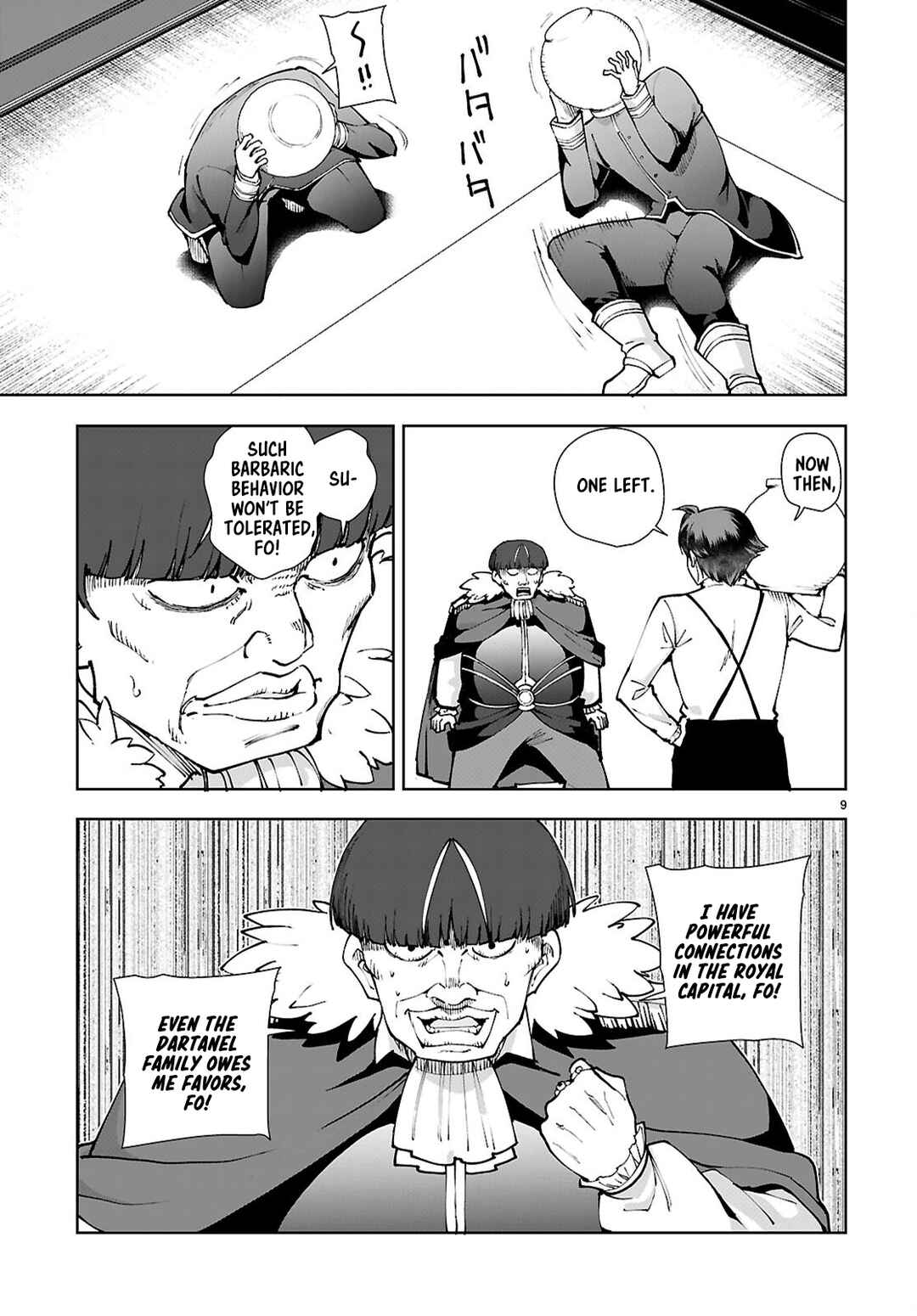 Page 9 Chapter 98 Botsuraku Yotei Nanode, Kajishokunin wo Mezasu