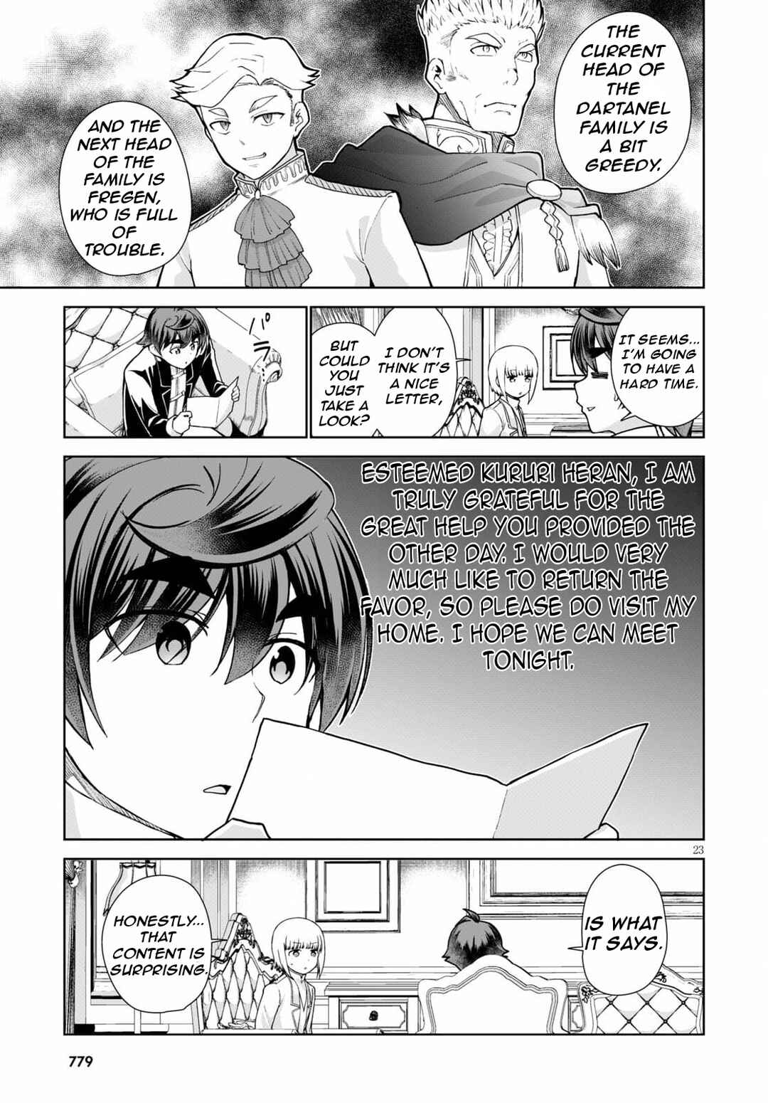 Page 26 Chapter 54 Botsuraku Yotei Nanode, Kajishokunin wo Mezasu