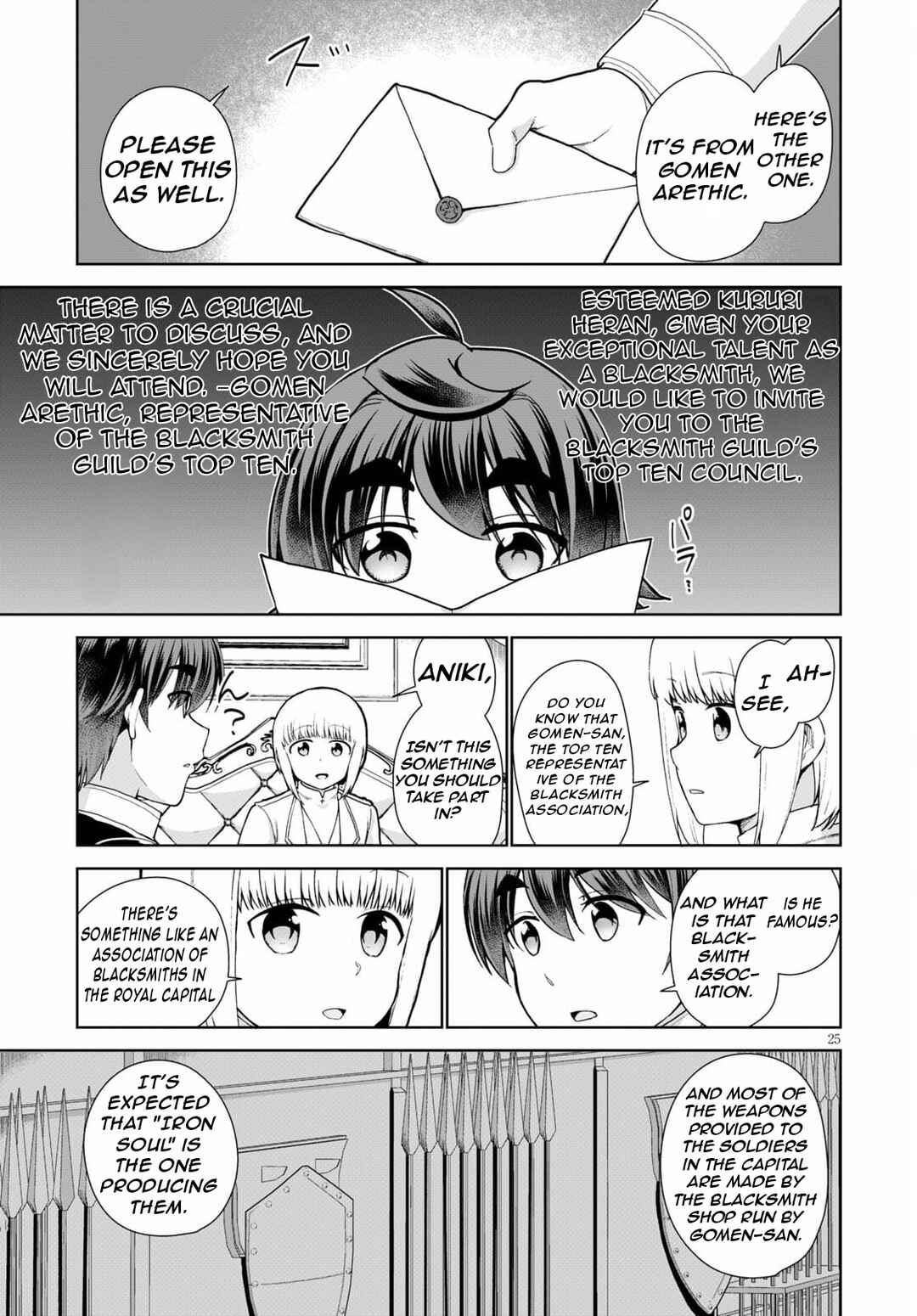 Page 28 Chapter 54 Botsuraku Yotei Nanode, Kajishokunin wo Mezasu