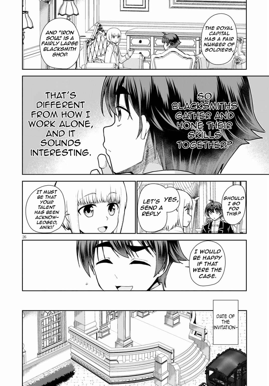 Page 29 Chapter 54 Botsuraku Yotei Nanode, Kajishokunin wo Mezasu