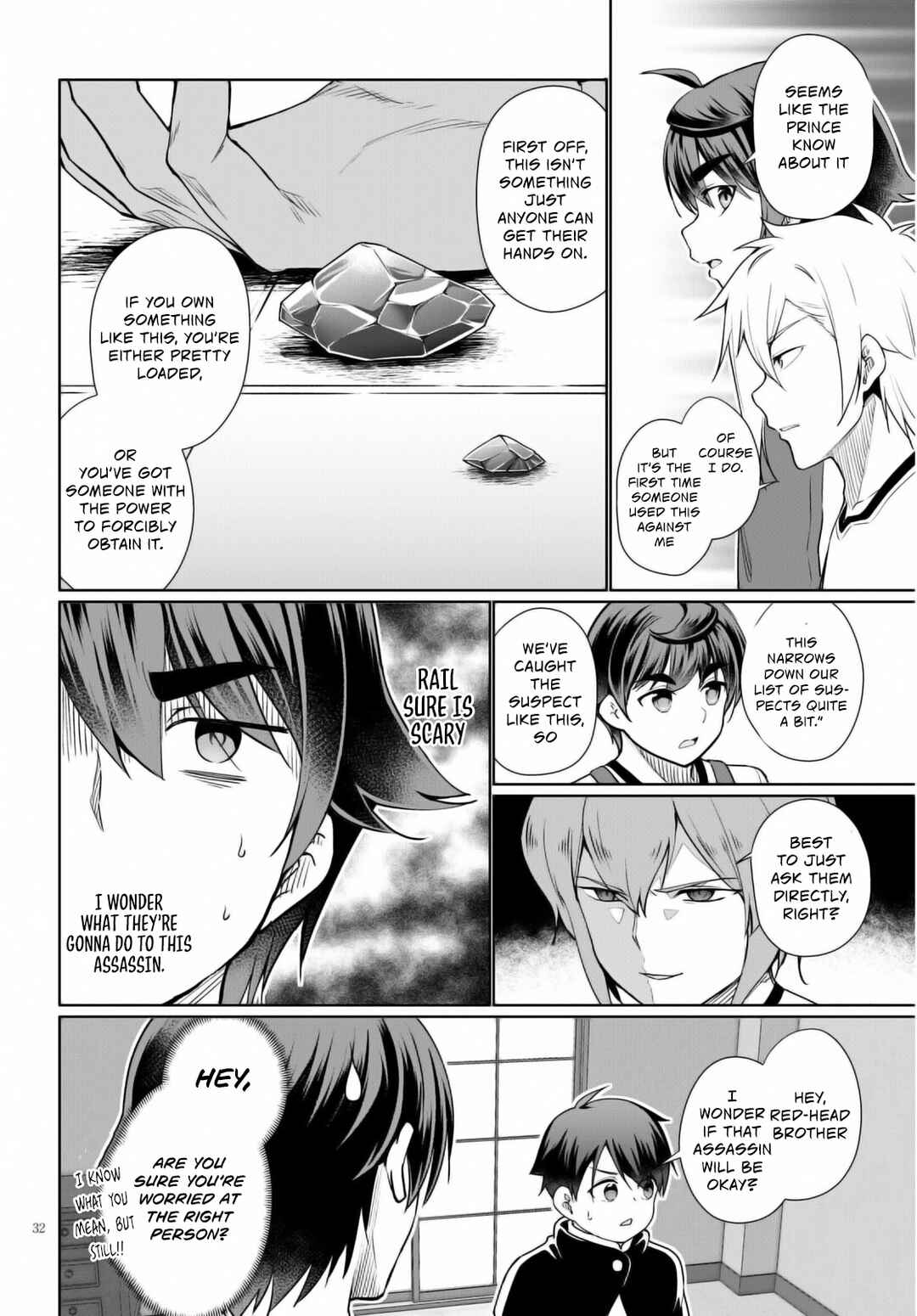 Page 33 Chapter 40 Botsuraku Yotei Nanode, Kajishokunin wo Mezasu