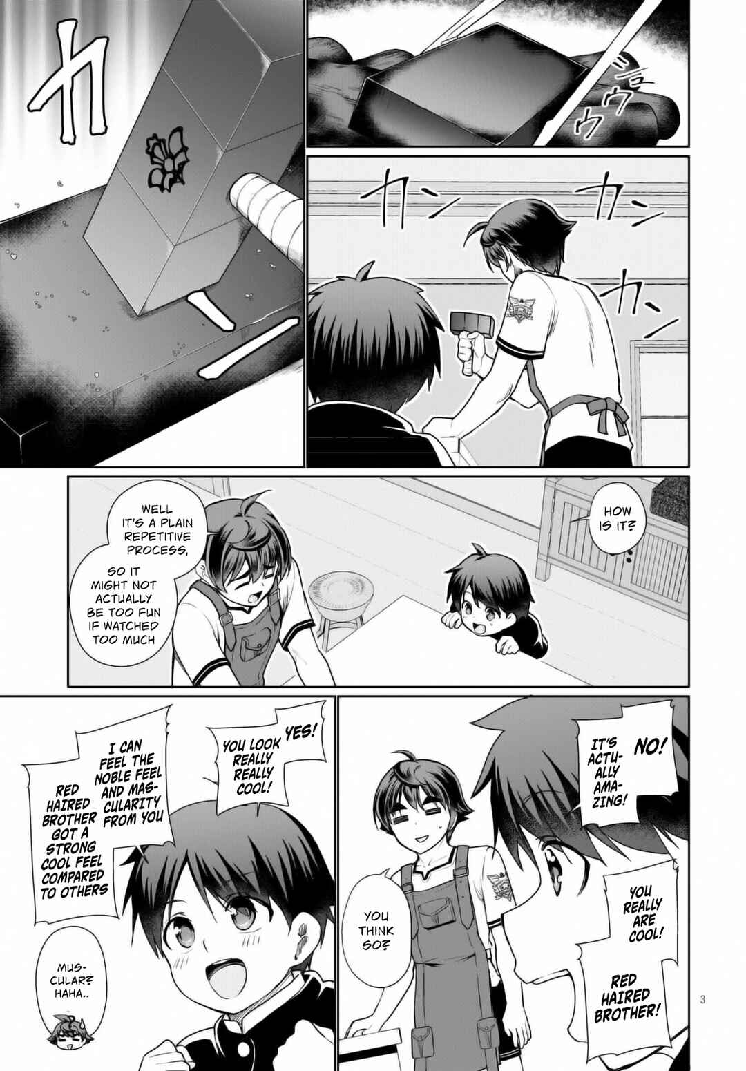 Page 4 Chapter 40 Botsuraku Yotei Nanode, Kajishokunin wo Mezasu