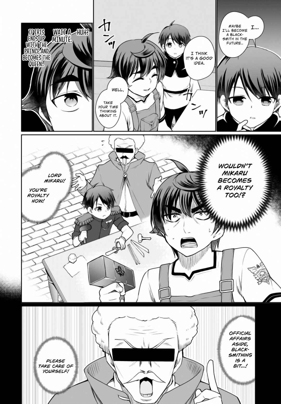 Page 5 Chapter 40 Botsuraku Yotei Nanode, Kajishokunin wo Mezasu