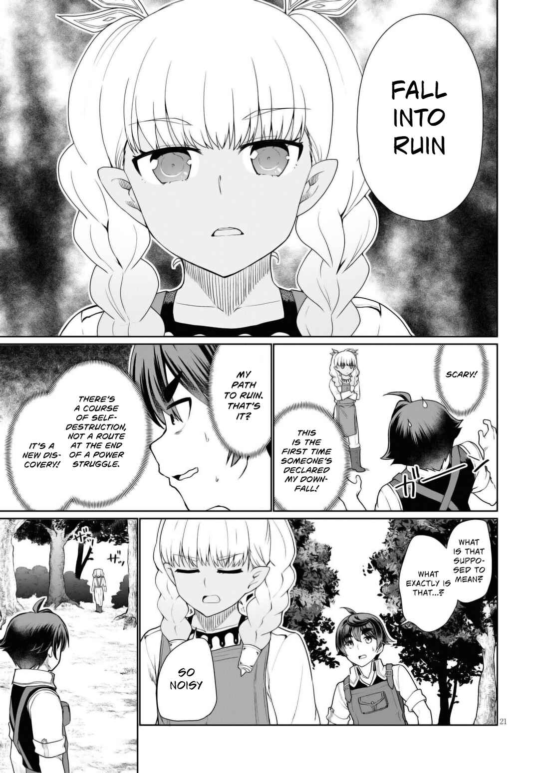 Page 22 Chapter 43 Botsuraku Yotei Nanode, Kajishokunin wo Mezasu
