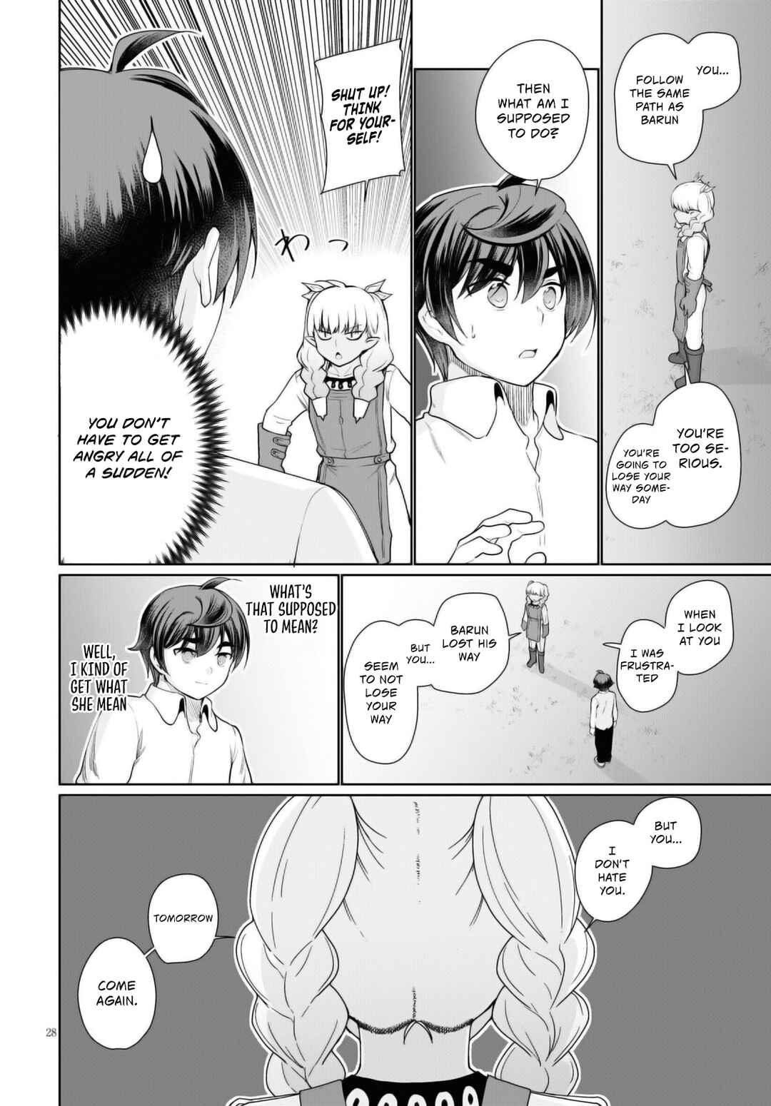 Page 29 Chapter 43 Botsuraku Yotei Nanode, Kajishokunin wo Mezasu