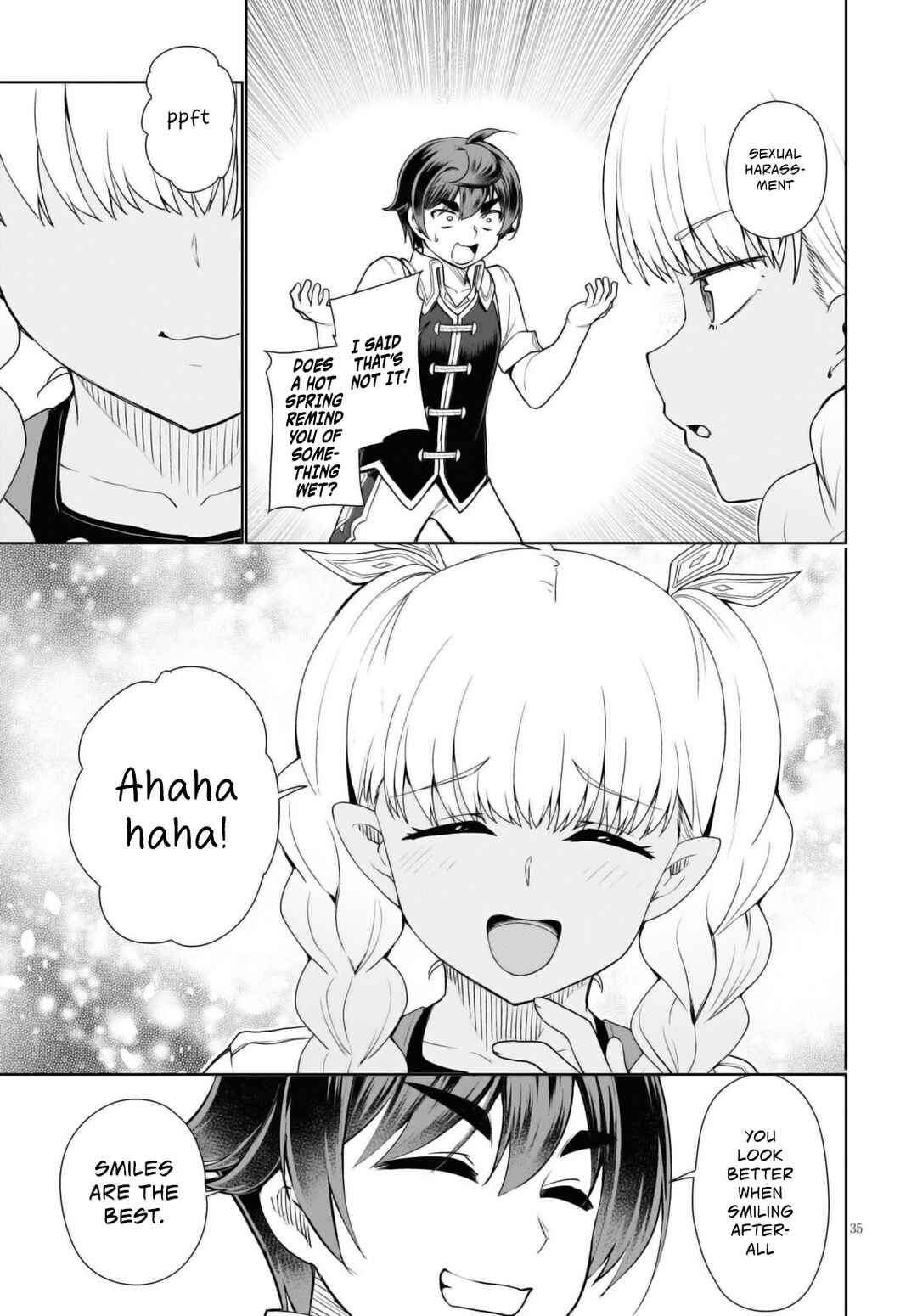 Page 36 Chapter 43 Botsuraku Yotei Nanode, Kajishokunin wo Mezasu