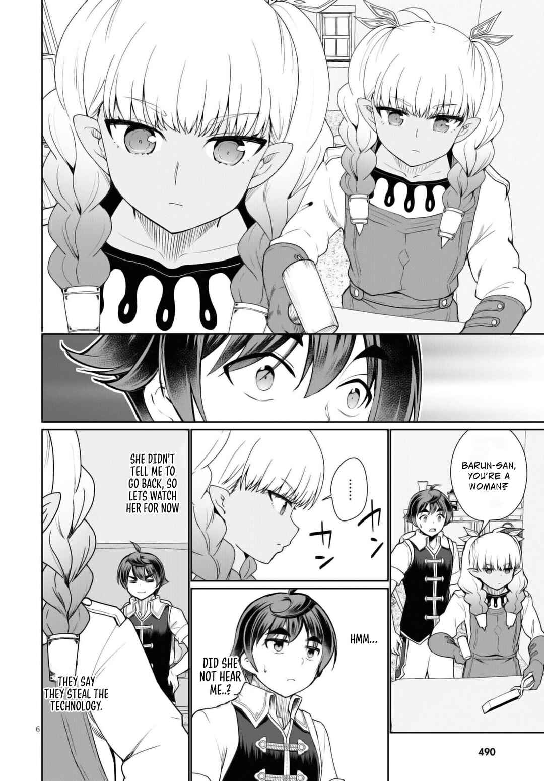 Page 7 Chapter 43 Botsuraku Yotei Nanode, Kajishokunin wo Mezasu