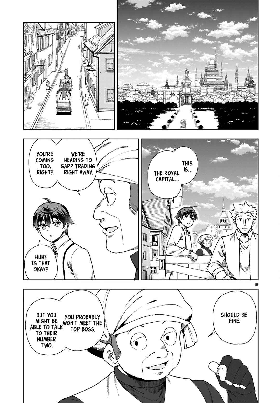 Page 19 Chapter 87 Botsuraku Yotei Nanode, Kajishokunin wo Mezasu