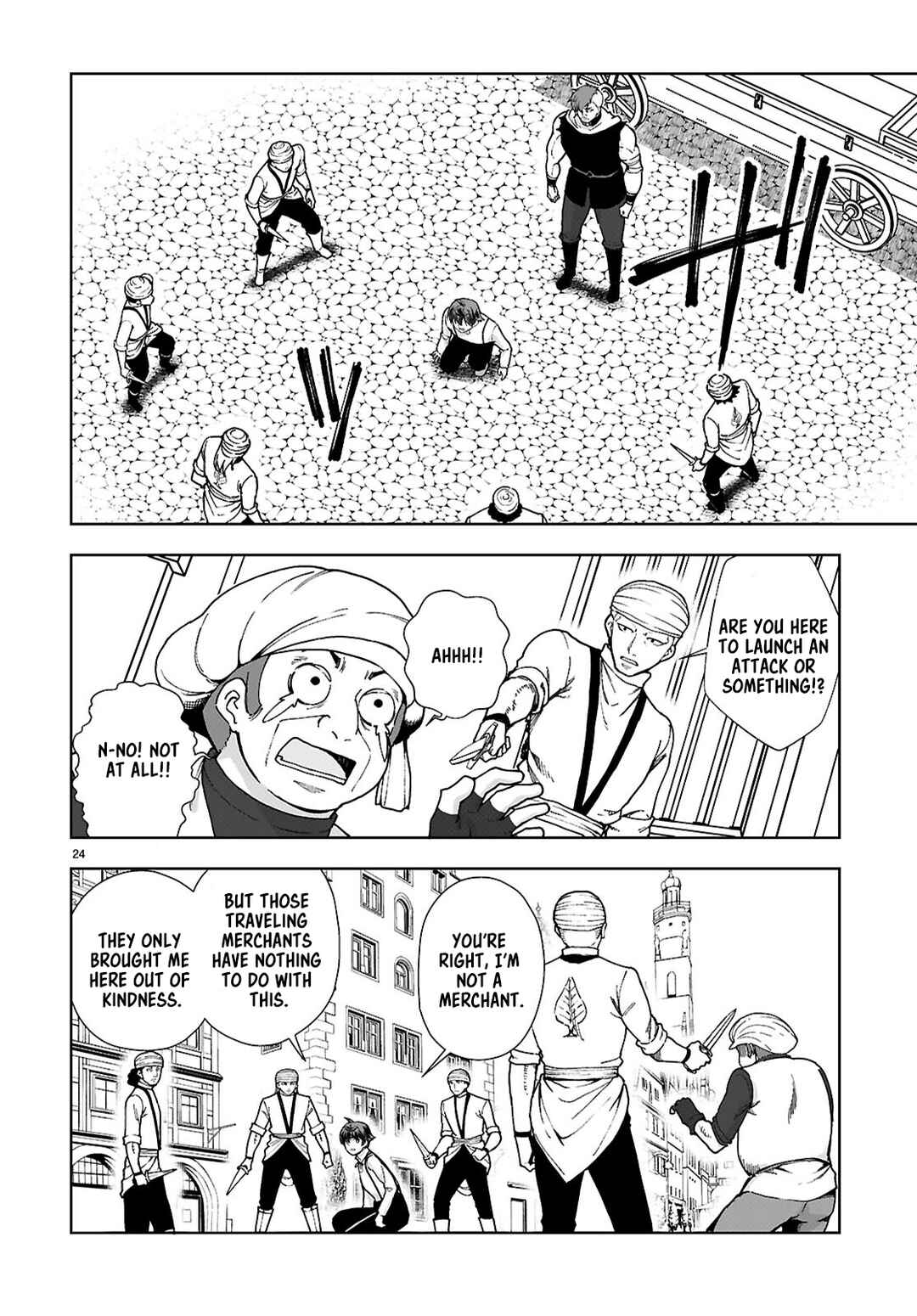 Page 24 Chapter 87 Botsuraku Yotei Nanode, Kajishokunin wo Mezasu