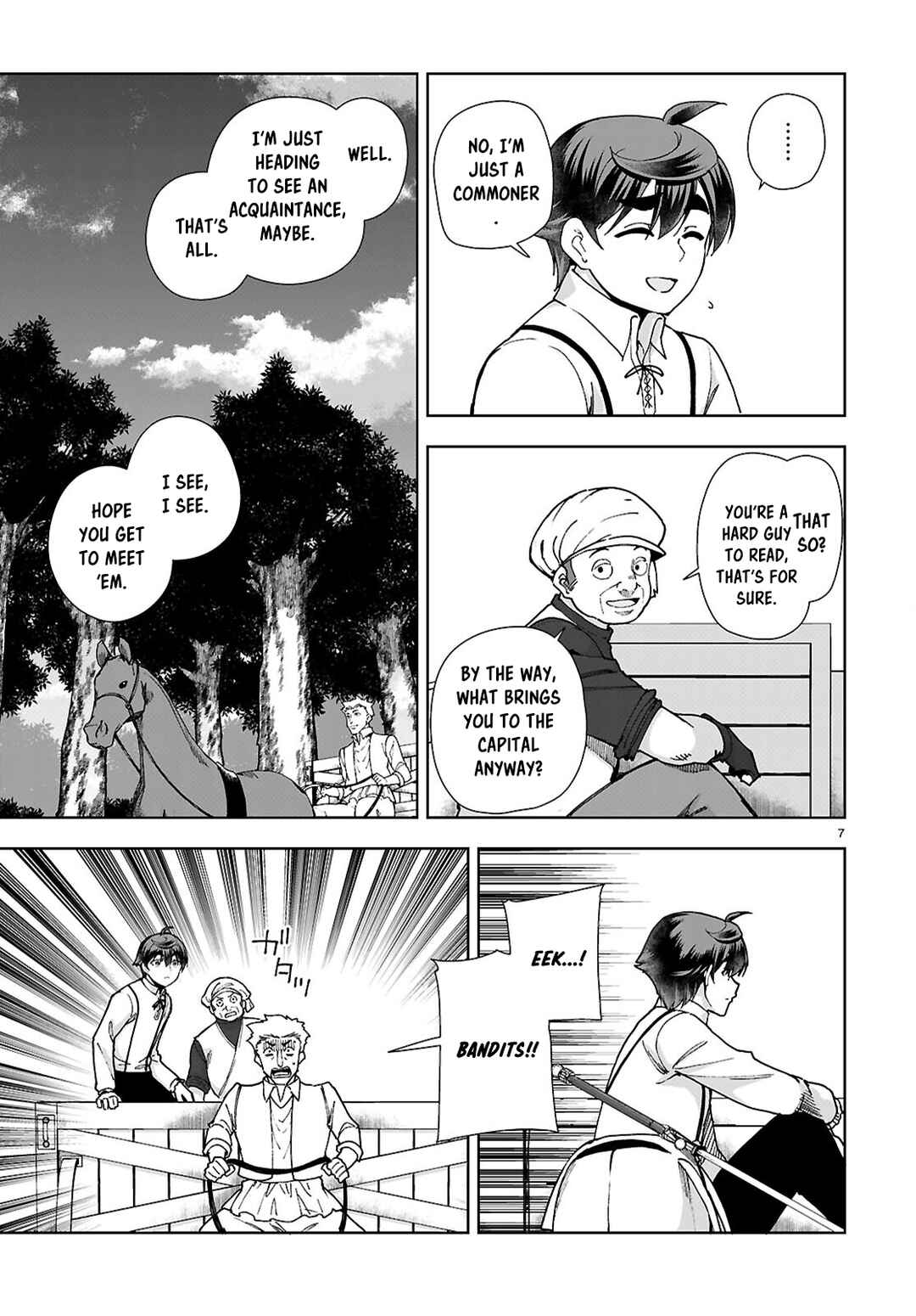 Page 7 Chapter 87 Botsuraku Yotei Nanode, Kajishokunin wo Mezasu