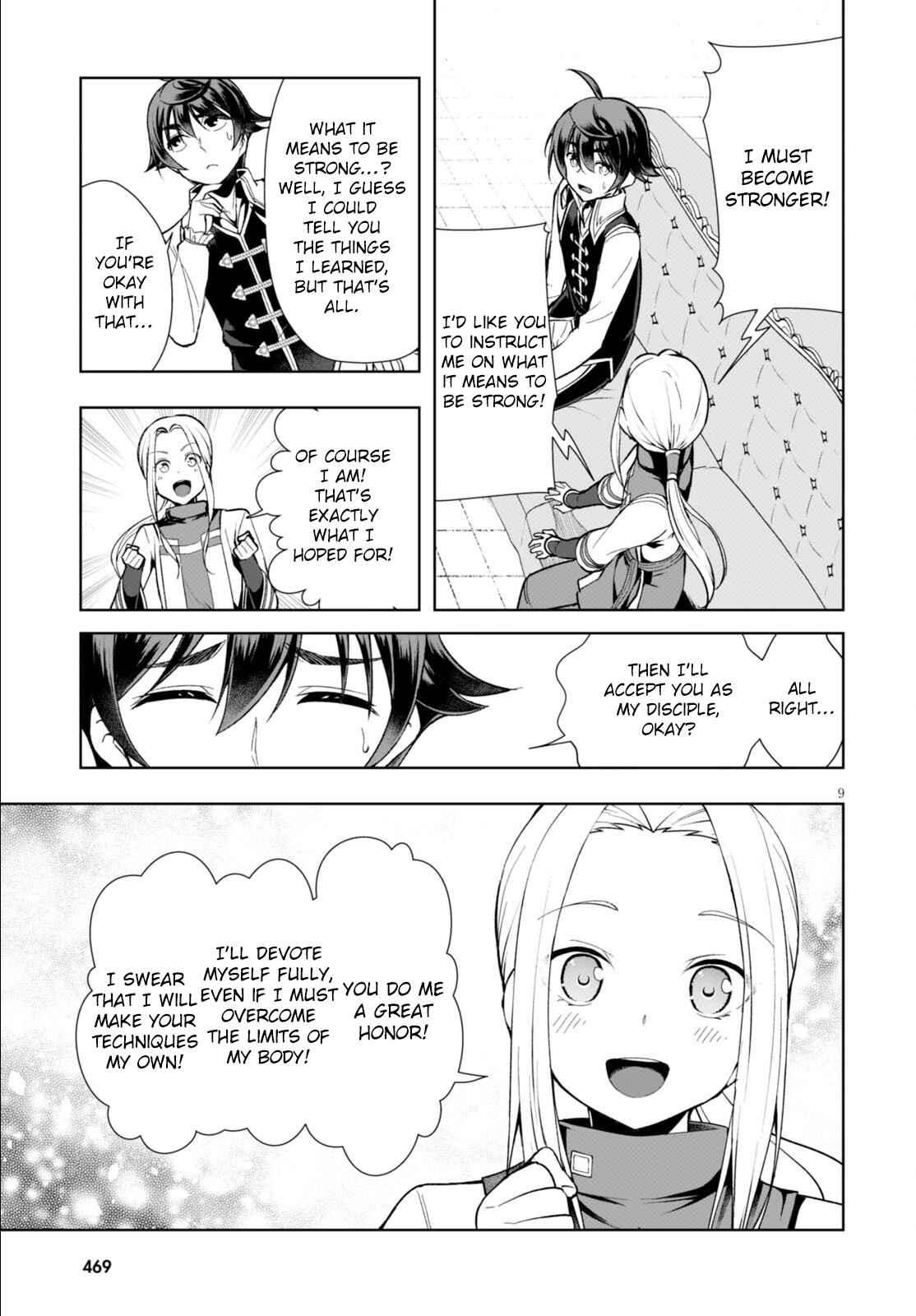 Page 10 Chapter 4 Botsuraku Yotei Nanode, Kajishokunin wo Mezasu