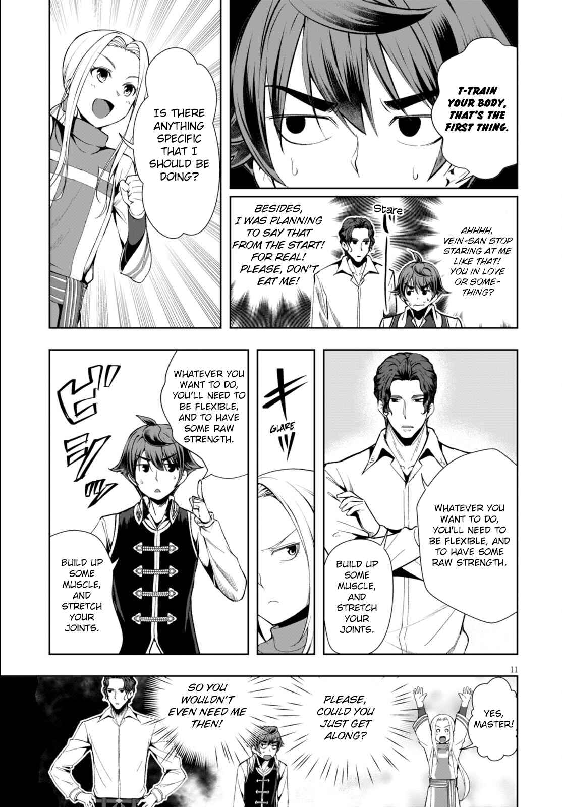 Page 12 Chapter 4 Botsuraku Yotei Nanode, Kajishokunin wo Mezasu
