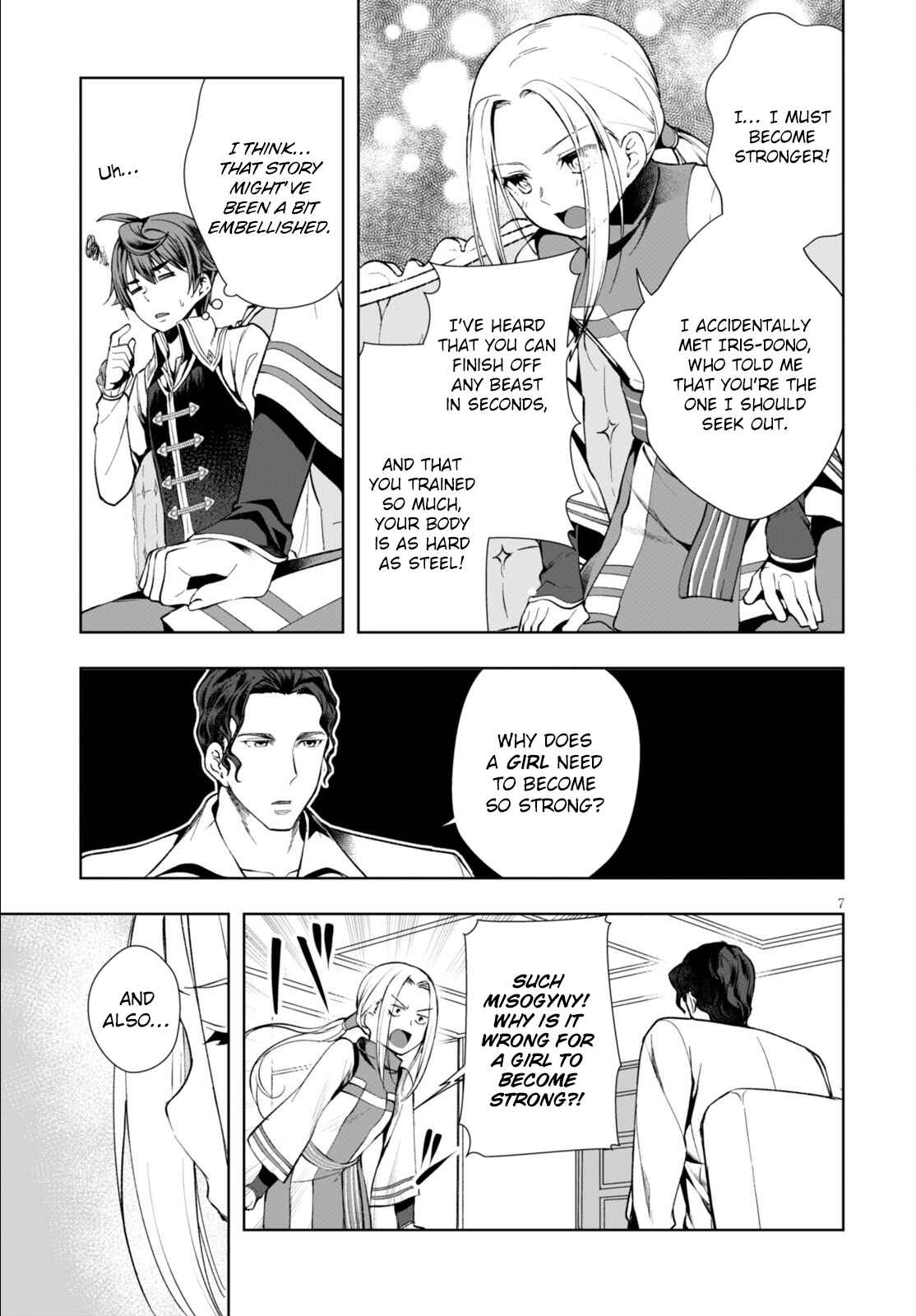 Page 8 Chapter 4 Botsuraku Yotei Nanode, Kajishokunin wo Mezasu