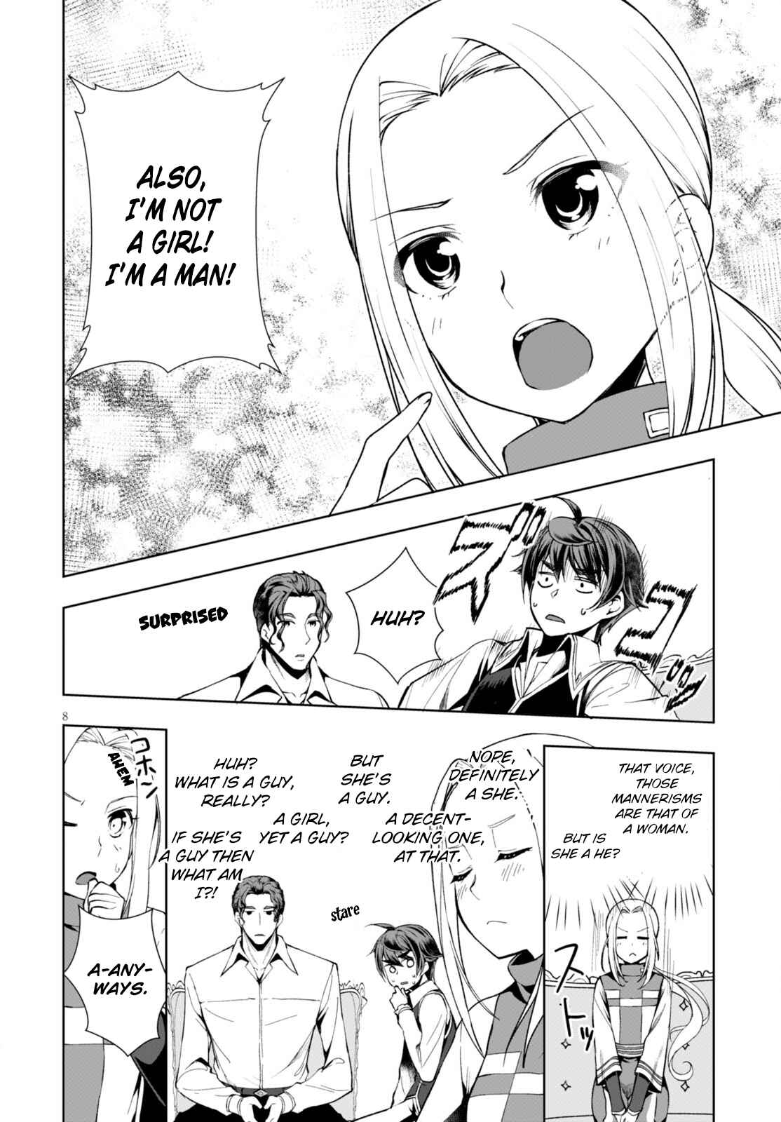 Page 9 Chapter 4 Botsuraku Yotei Nanode, Kajishokunin wo Mezasu