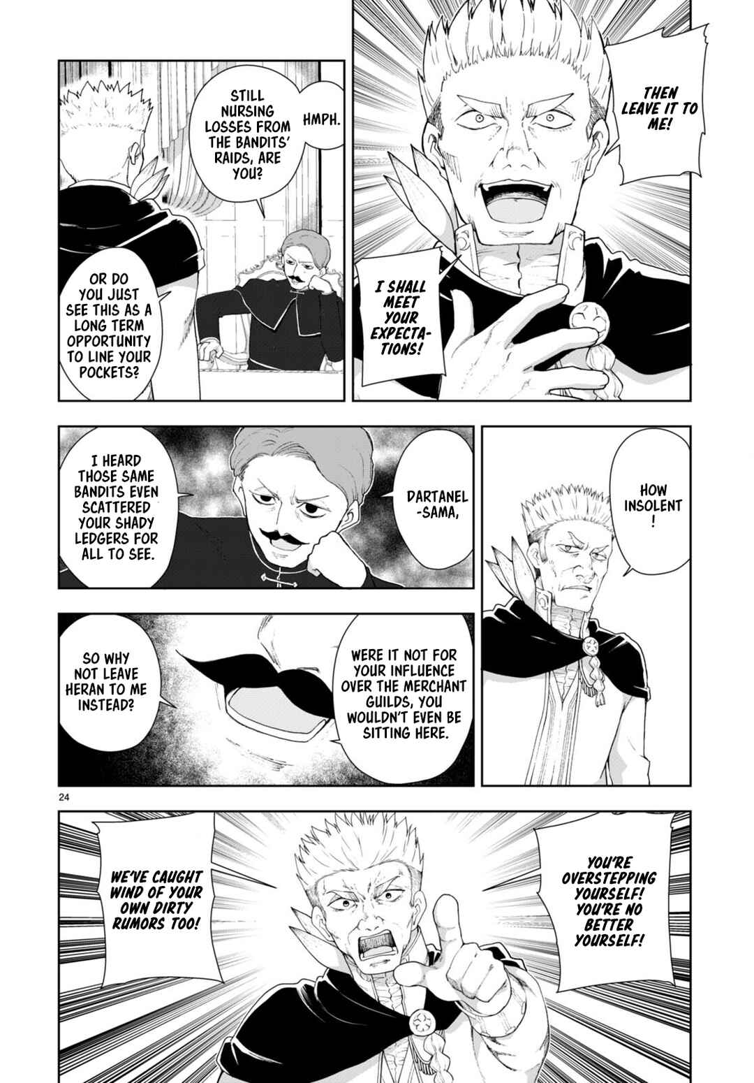 Page 24 Chapter 75 Botsuraku Yotei Nanode, Kajishokunin wo Mezasu