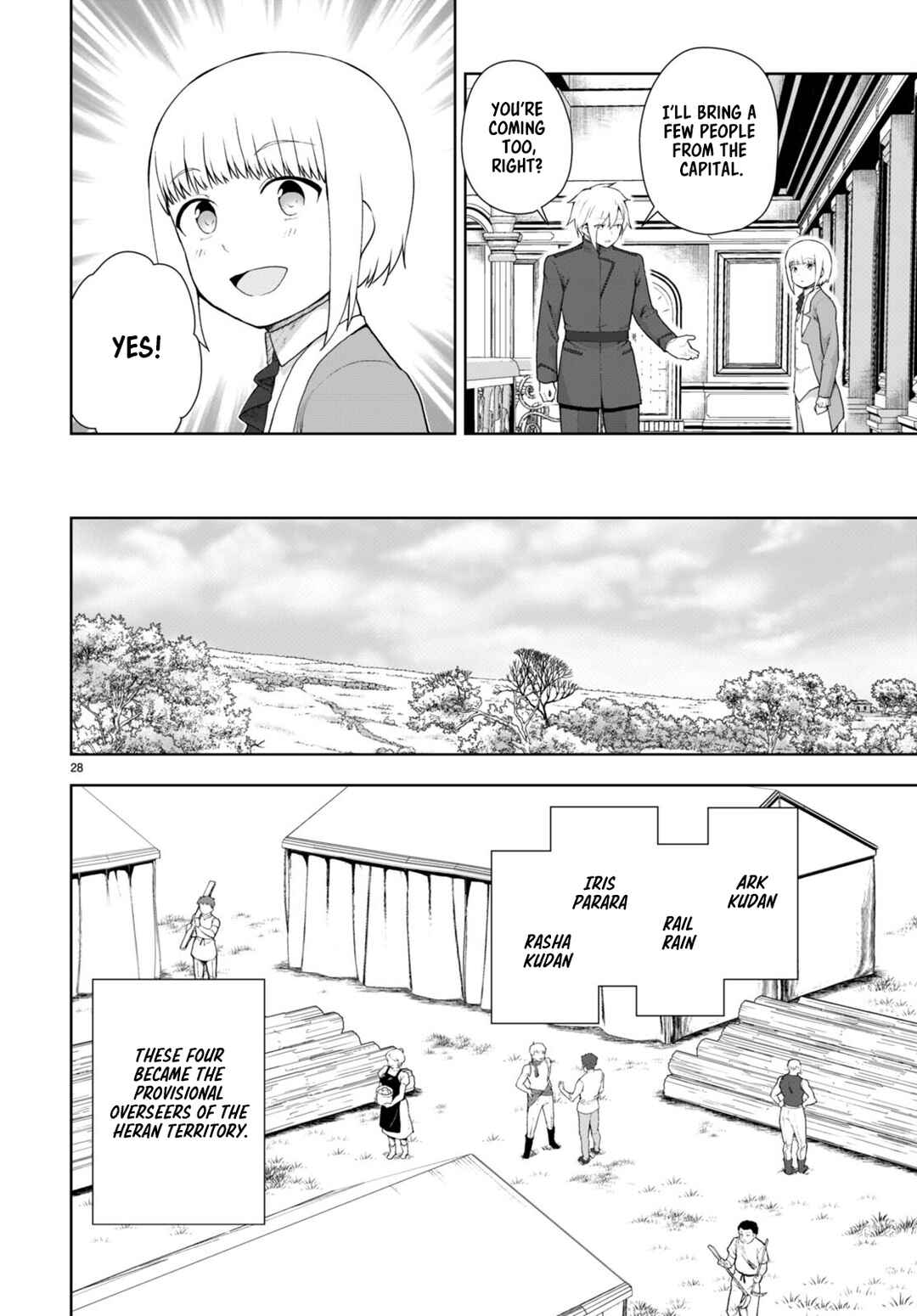 Page 28 Chapter 75 Botsuraku Yotei Nanode, Kajishokunin wo Mezasu