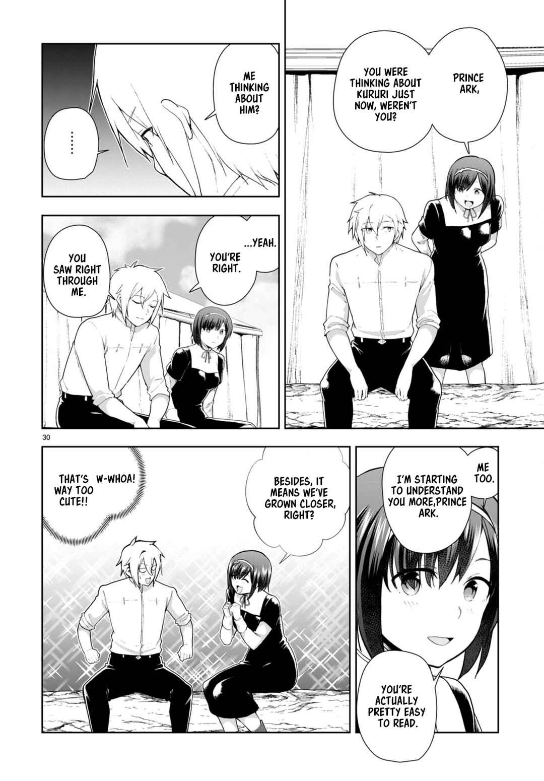 Page 30 Chapter 75 Botsuraku Yotei Nanode, Kajishokunin wo Mezasu