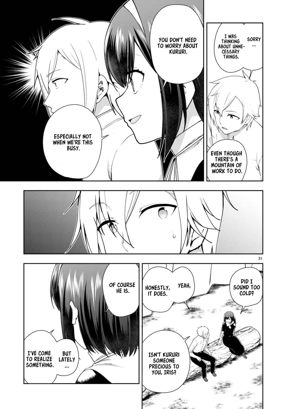 Page 31 Chapter 75 Botsuraku Yotei Nanode, Kajishokunin wo Mezasu