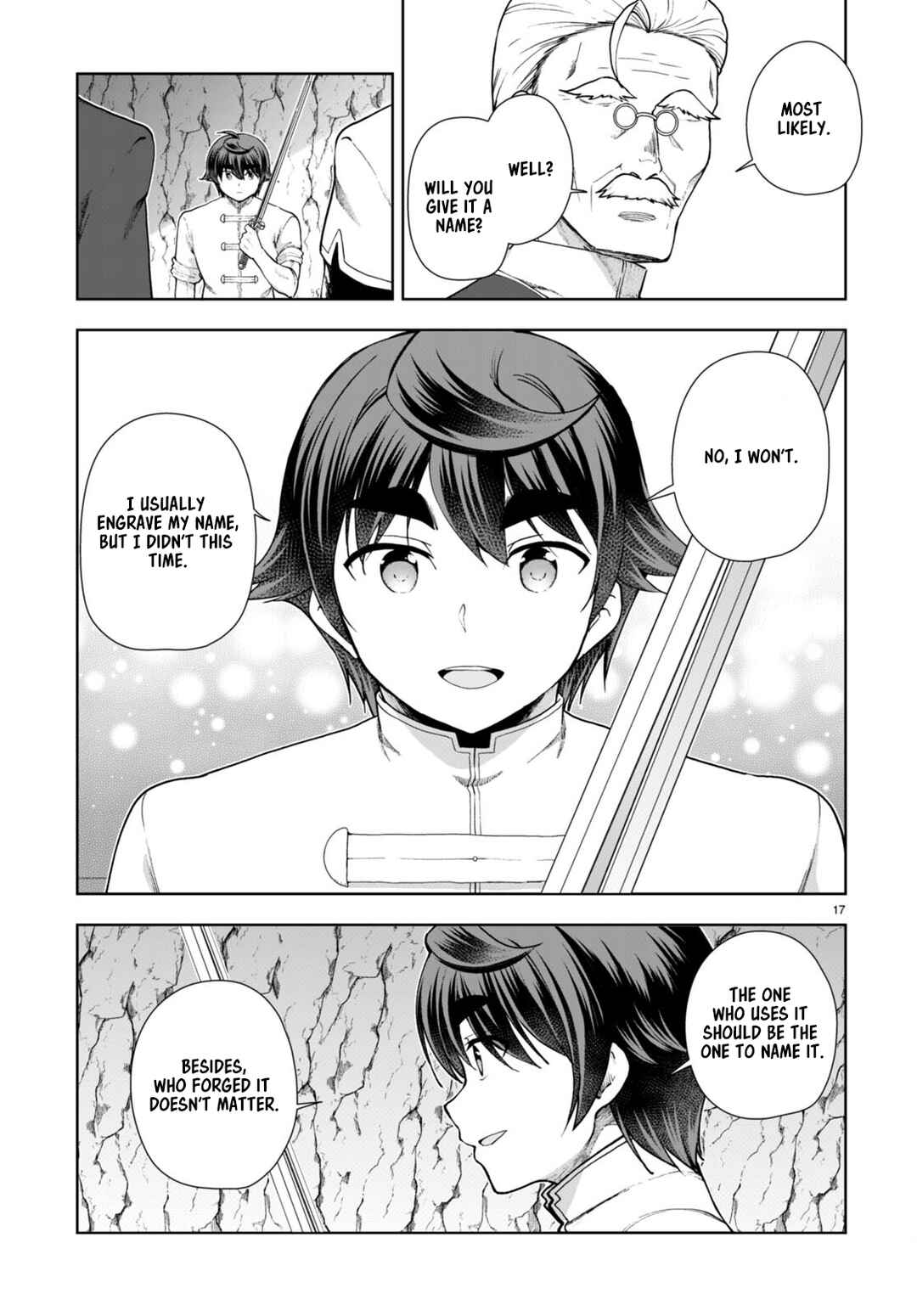 Page 17 Chapter 74 Botsuraku Yotei Nanode, Kajishokunin wo Mezasu