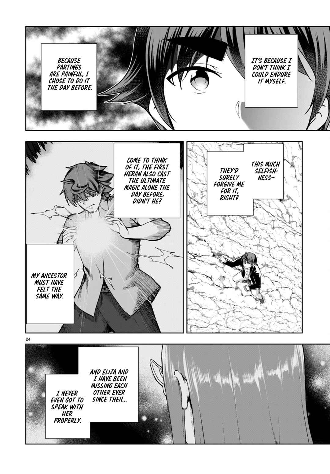 Page 24 Chapter 74 Botsuraku Yotei Nanode, Kajishokunin wo Mezasu