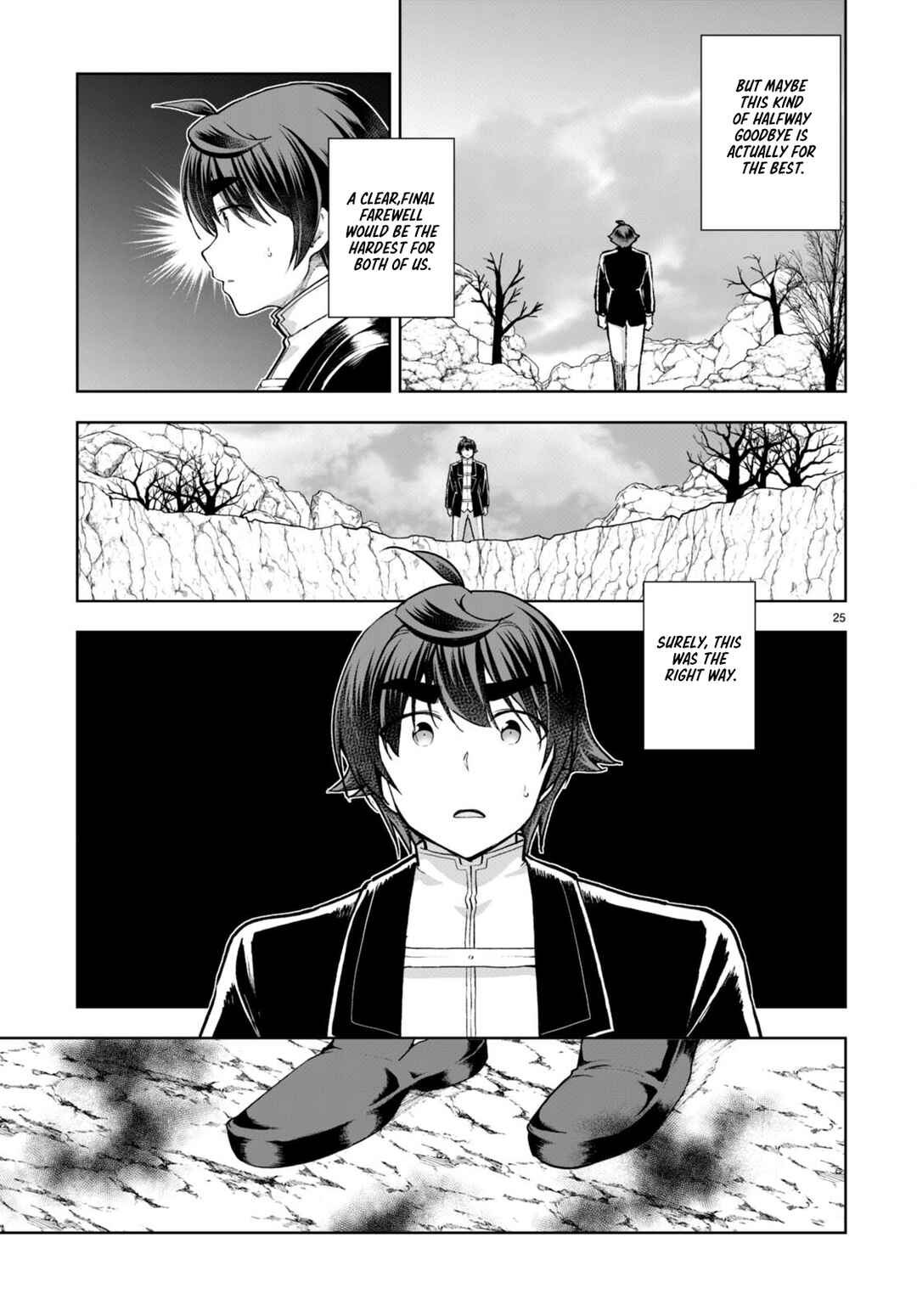 Page 25 Chapter 74 Botsuraku Yotei Nanode, Kajishokunin wo Mezasu