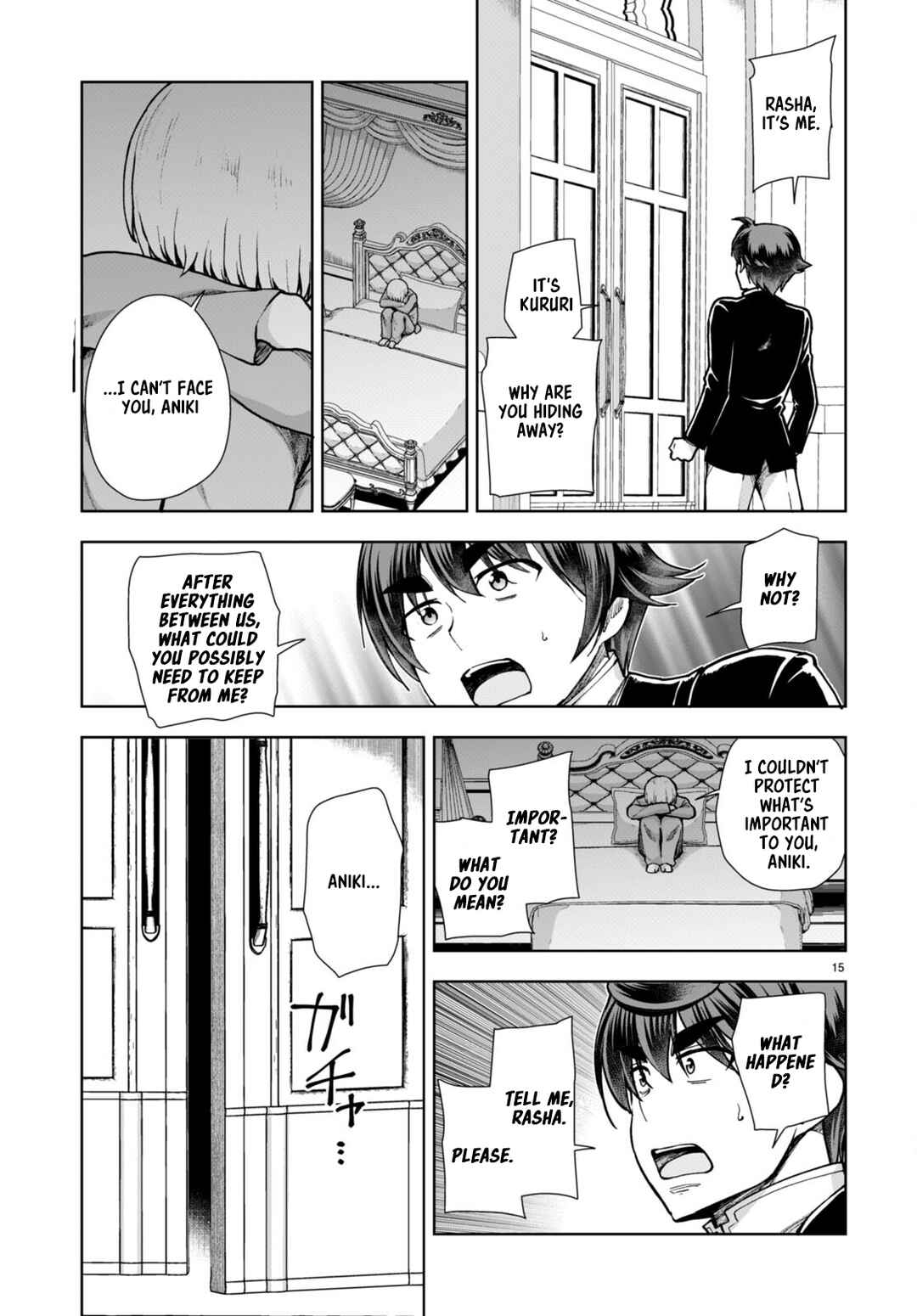 Page 15 Chapter 61 Botsuraku Yotei Nanode, Kajishokunin wo Mezasu