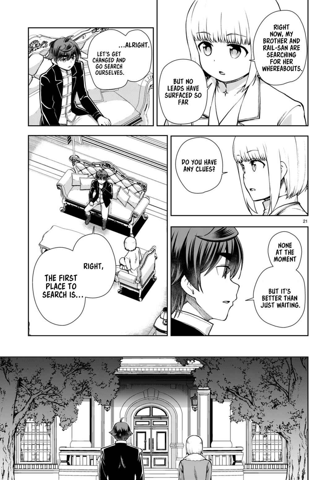 Page 21 Chapter 61 Botsuraku Yotei Nanode, Kajishokunin wo Mezasu