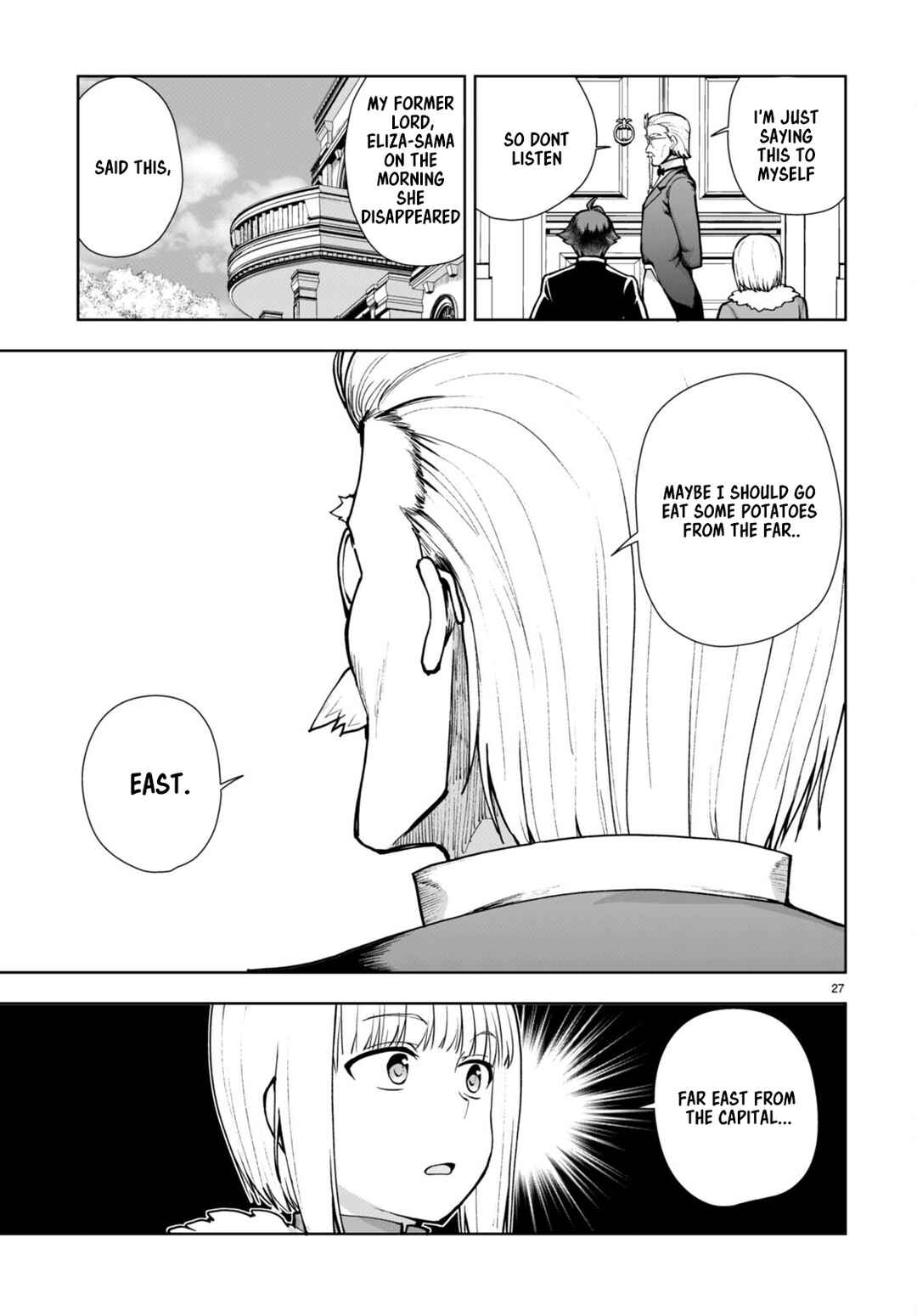 Page 27 Chapter 61 Botsuraku Yotei Nanode, Kajishokunin wo Mezasu