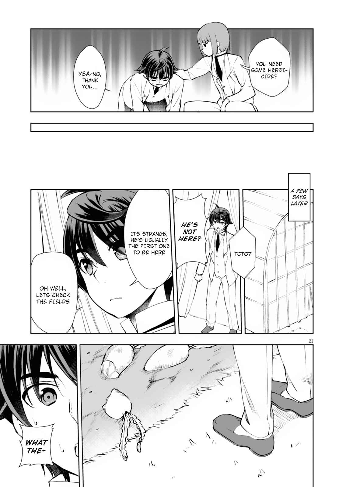 Page 22 Chapter 10 Botsuraku Yotei Nanode, Kajishokunin wo Mezasu
