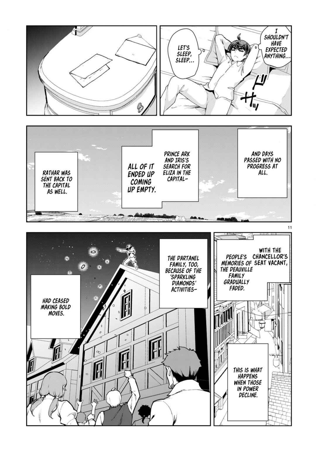 Page 11 Chapter 66 Botsuraku Yotei Nanode, Kajishokunin wo Mezasu