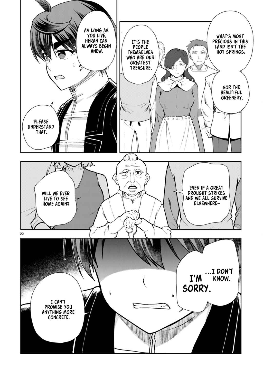 Page 22 Chapter 66 Botsuraku Yotei Nanode, Kajishokunin wo Mezasu