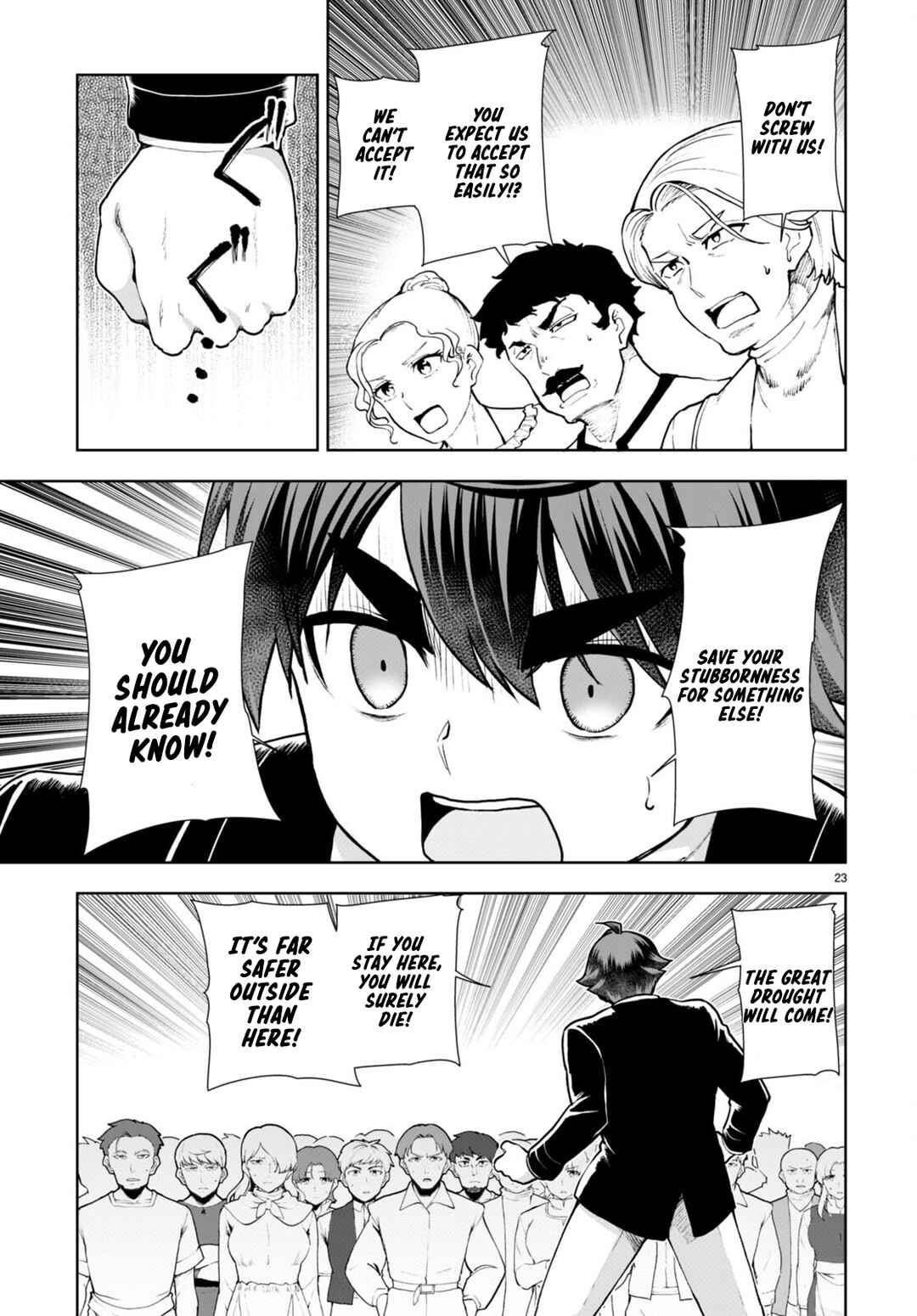 Page 23 Chapter 66 Botsuraku Yotei Nanode, Kajishokunin wo Mezasu